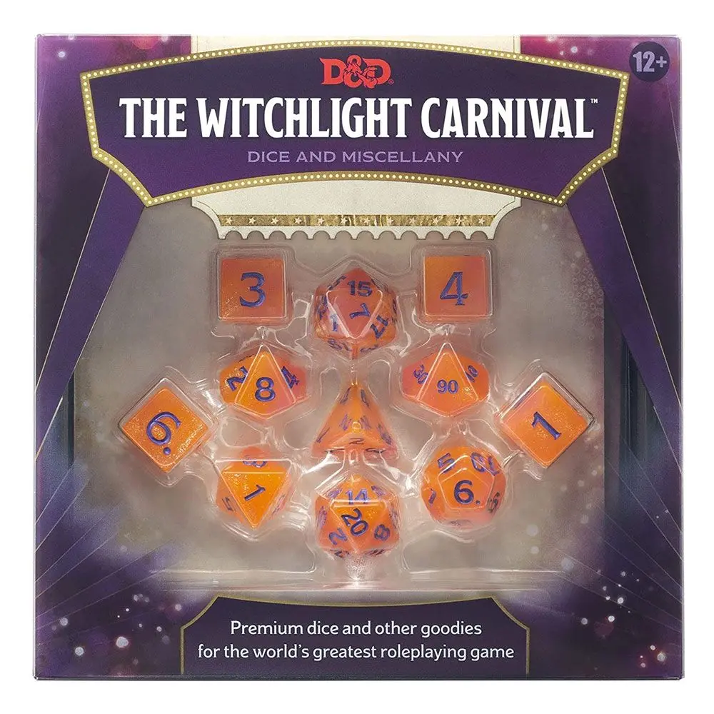 Dungeons & Dragons RPG Set Kockica Witchlight Carnival fotografija proizvoda