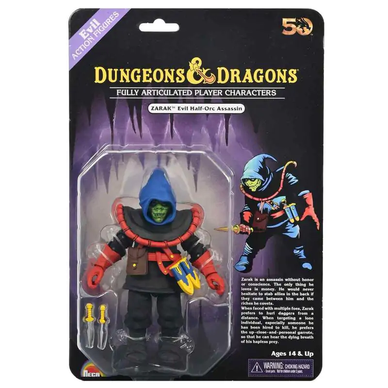 Dungeons and Dragons 50th Anniversary Zarak figura 18 cm fotografija proizvoda