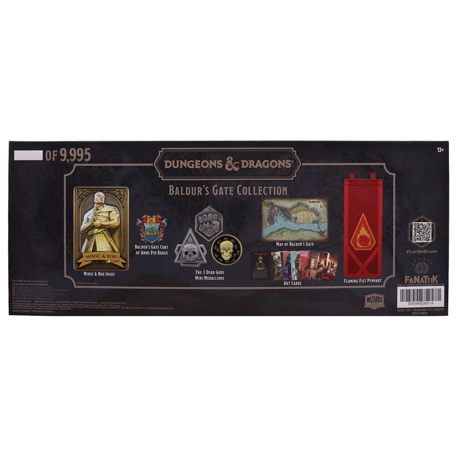 Dungeons & Dragons Gift Set Baldur's Gate Collector's Set Poklon paket Kolekcionarsko ograničeno izdanje fotografija proizvoda