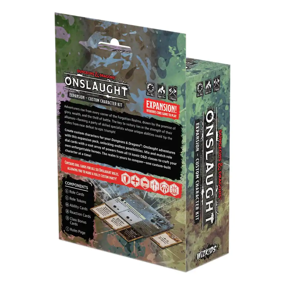 Dungeons & Dragons Game Expansion Onslaught Custom Character Kit Proširenje *English Version* fotografija proizvoda