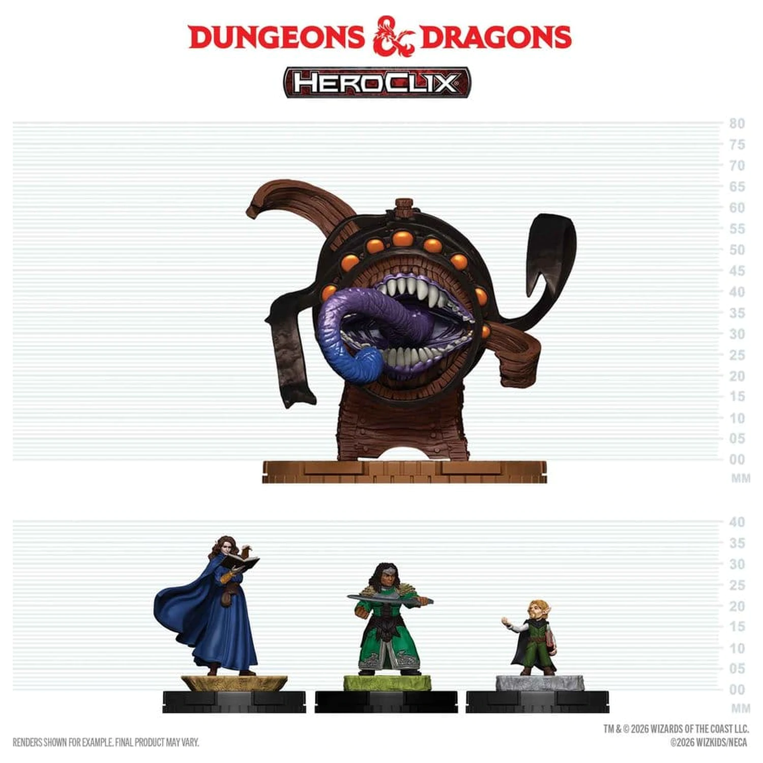 Dungeons & Dragons HeroClix: Set figurica Tavern Trouble 18 cm fotografija proizvoda