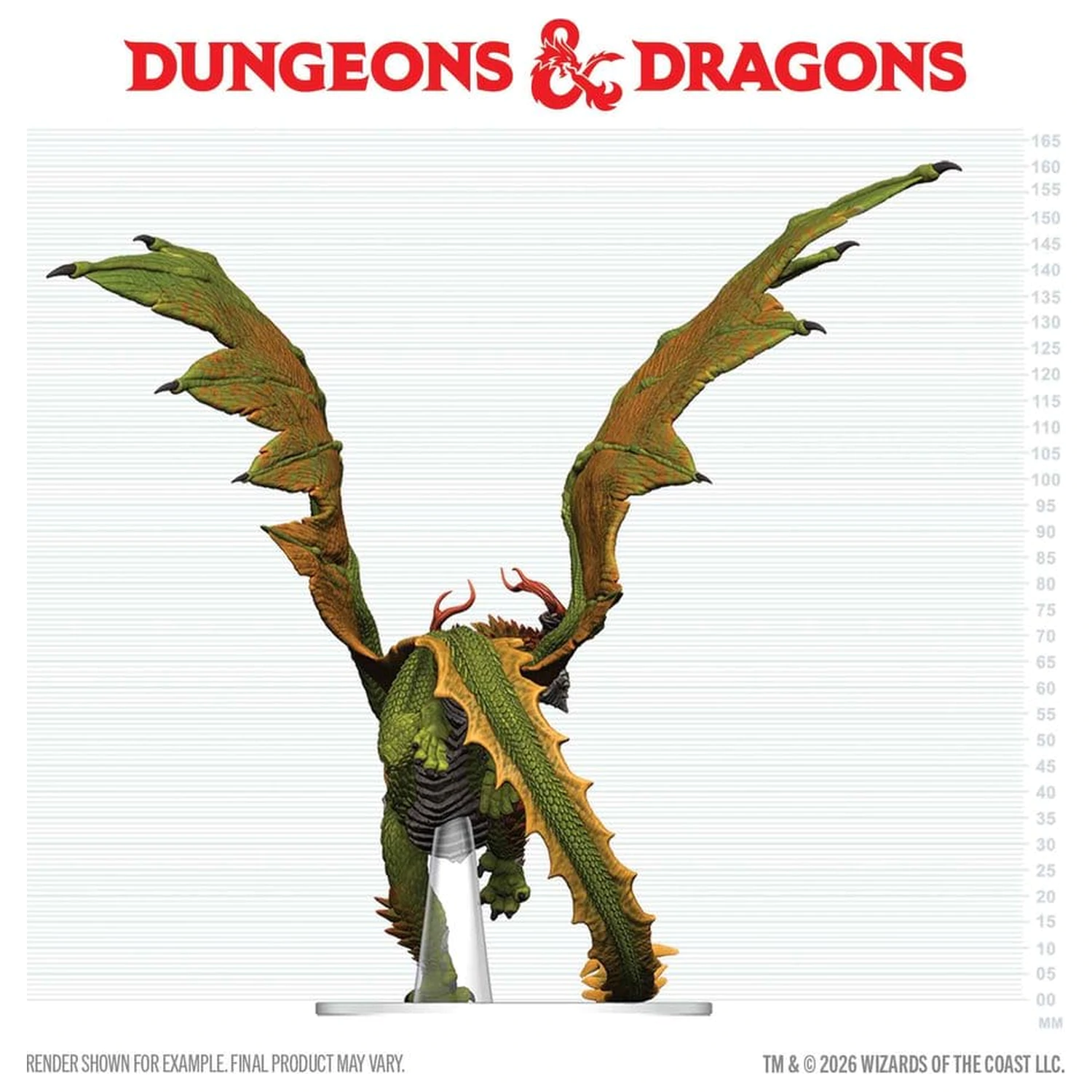 Dungeons & Dragons Icons of the Realms unaprijed obojene Minijature Adult Spirit Dragon 24 cm fotografija proizvoda