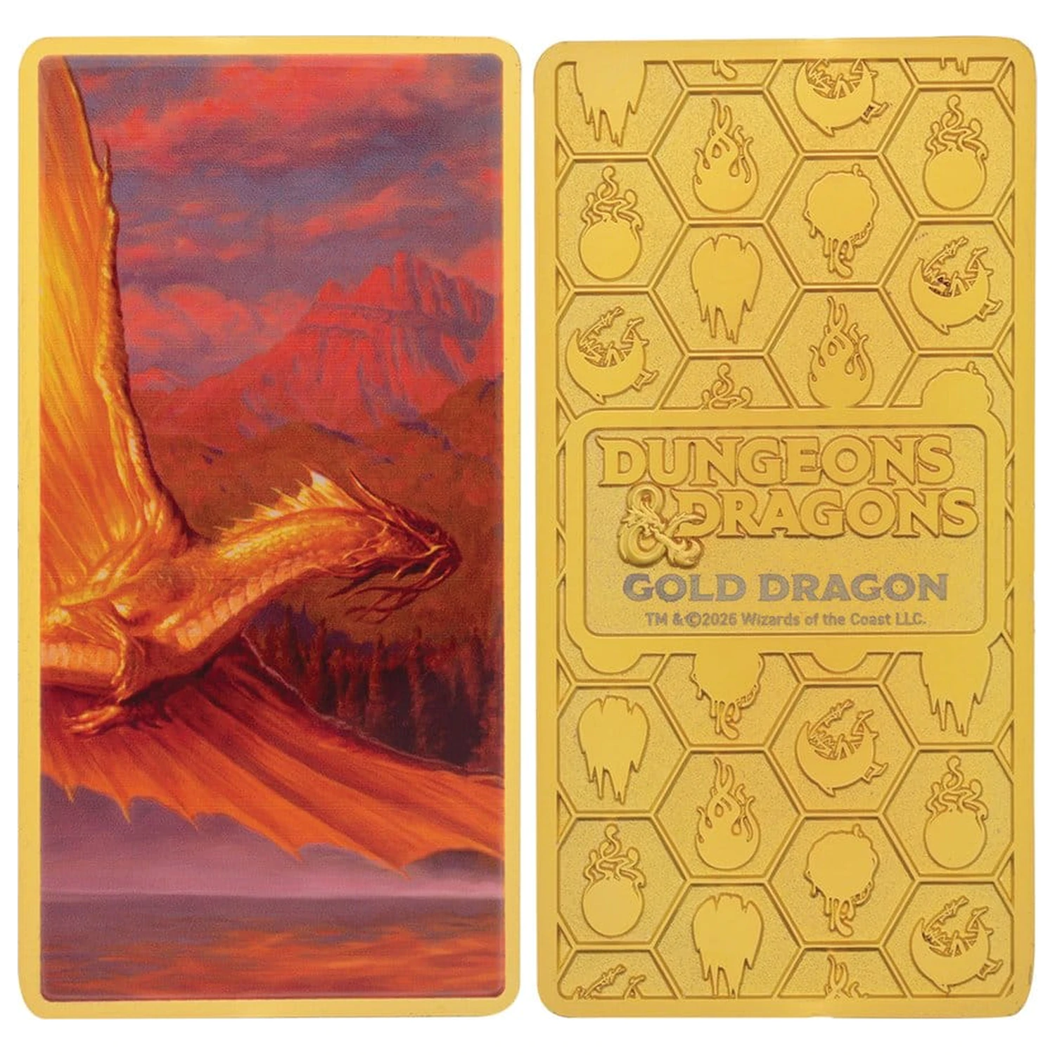 Dungeons & Dragons Ingot Set Magnet Warrior Limited Edition fotografija proizvoda