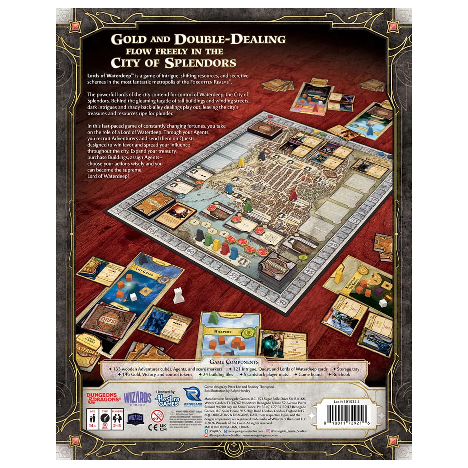 Dungeons & Dragons društvena igra Lords of Waterdeep *English Version* fotografija proizvoda