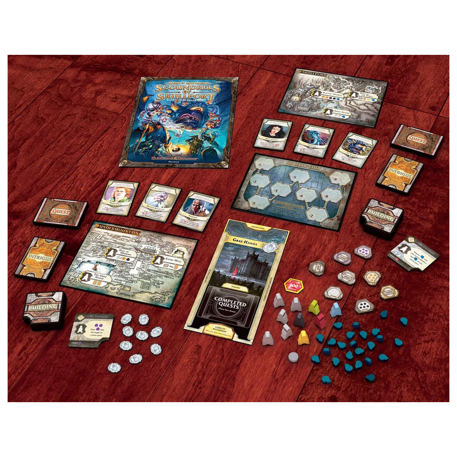 Dungeons & Dragons društvena igra Lords of Waterdeep: Scoundrels of Skullport proširenje *English Version* fotografija proizvoda