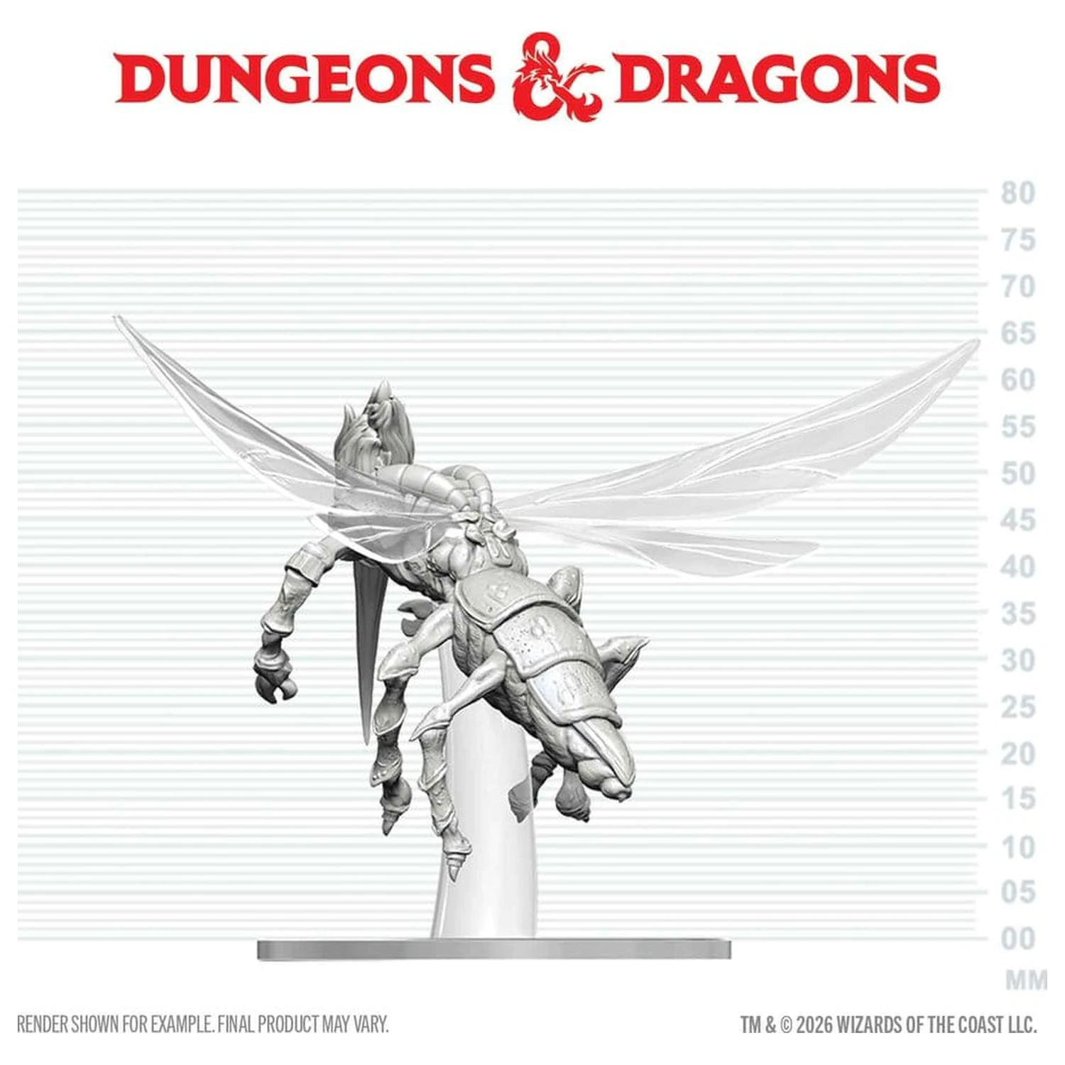 Dungeons & Dragons Nolzur's Marvelous Miniatures Neobojena minijatura Chasme 17 cm fotografija proizvoda