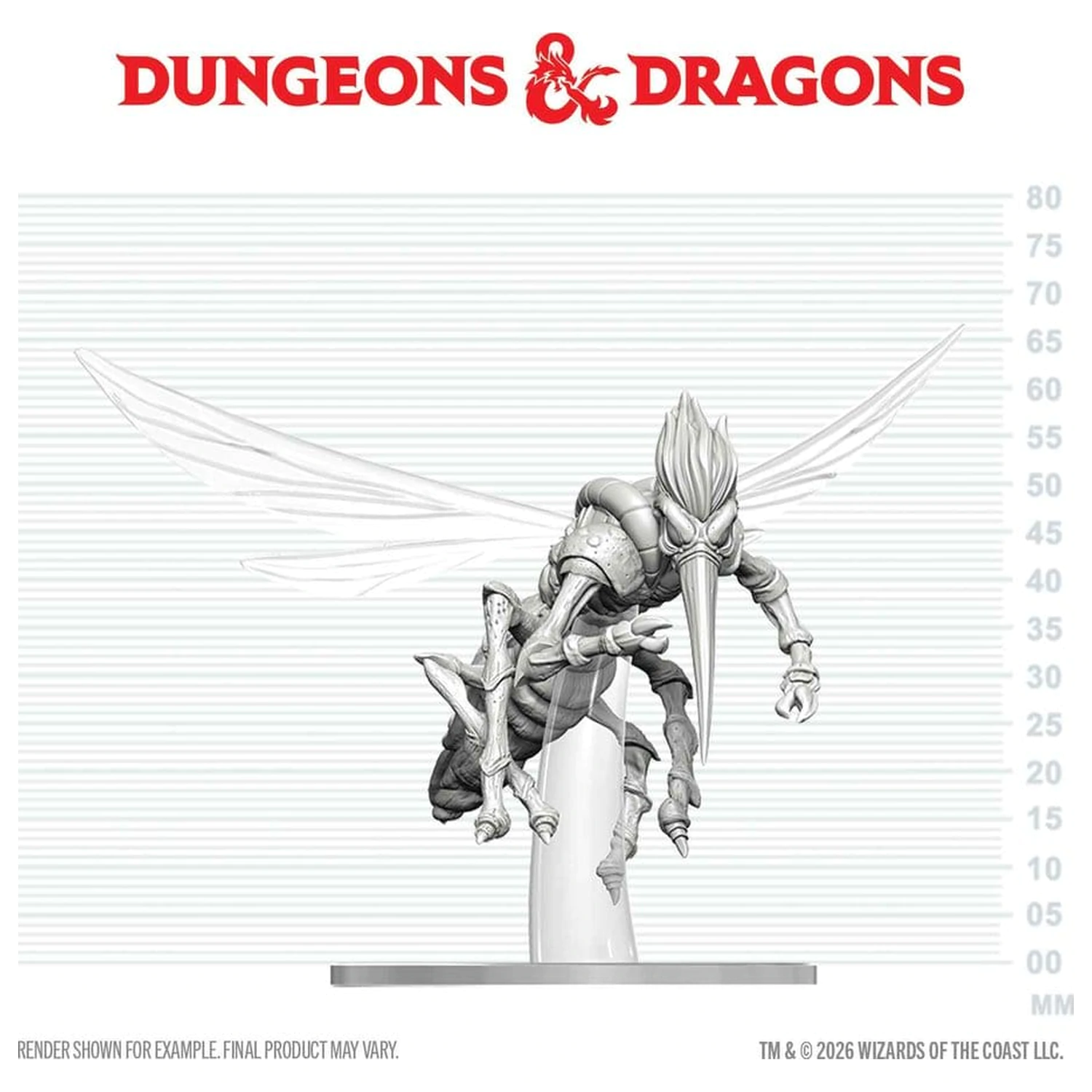 Dungeons & Dragons Nolzur's Marvelous Miniatures Neobojena minijatura Chasme 17 cm fotografija proizvoda