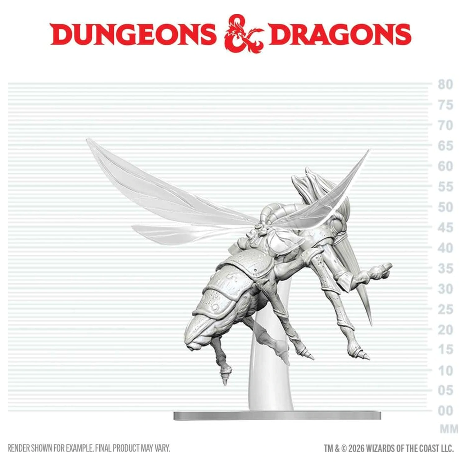 Dungeons & Dragons Nolzur's Marvelous Miniatures Neobojena minijatura Chasme 17 cm fotografija proizvoda