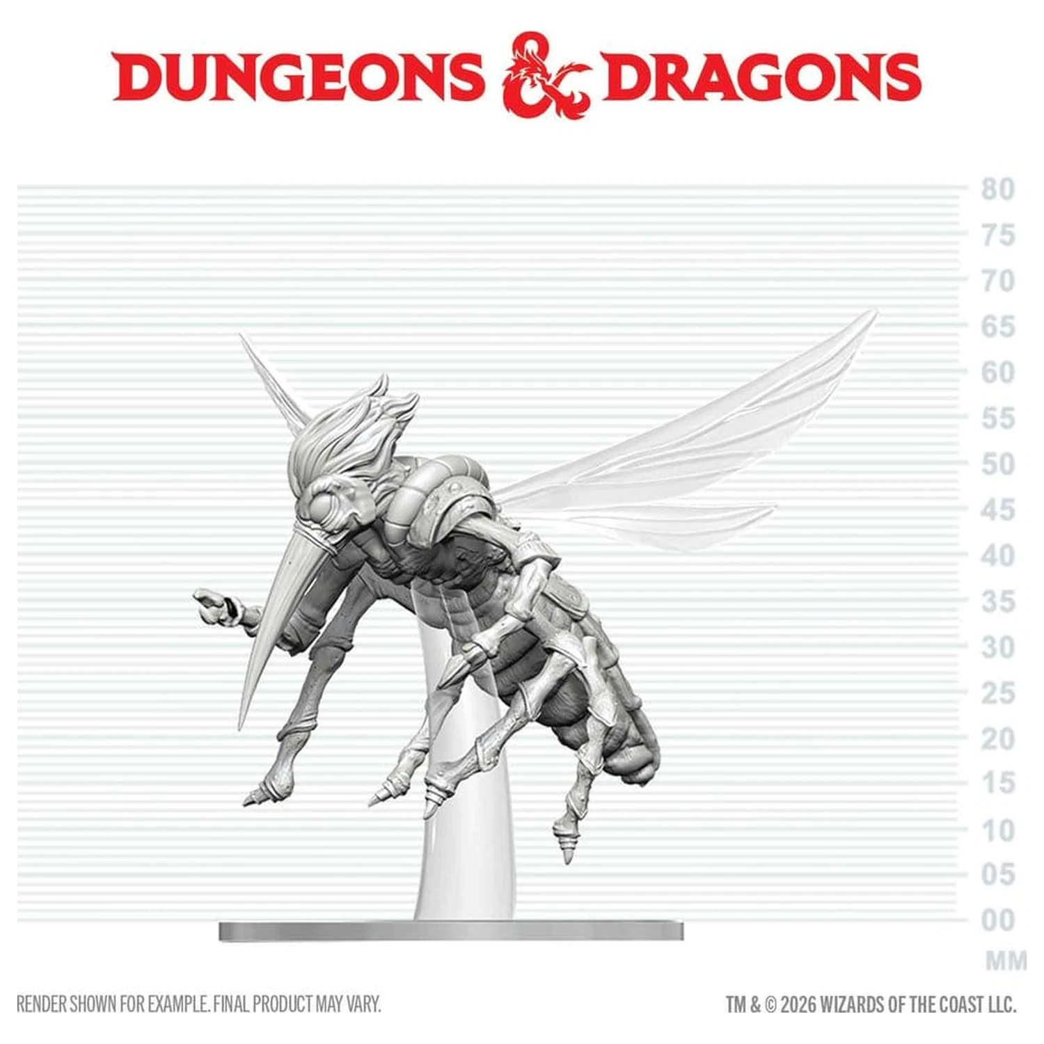 Dungeons & Dragons Nolzur's Marvelous Miniatures Neobojena minijatura Chasme 17 cm fotografija proizvoda
