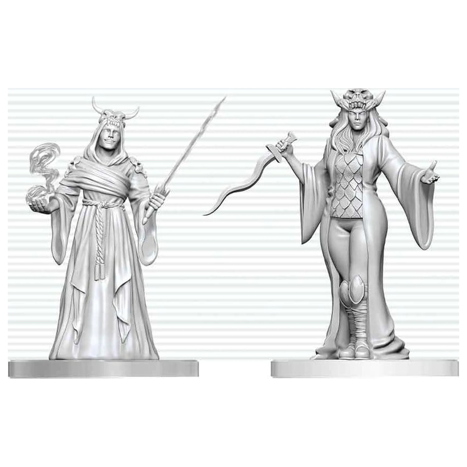 Dungeons & Dragons Nolzur's Marvelous Miniatures Neobojena minijatura Cultist Fanatic & Hierophant 14 cm fotografija proizvoda