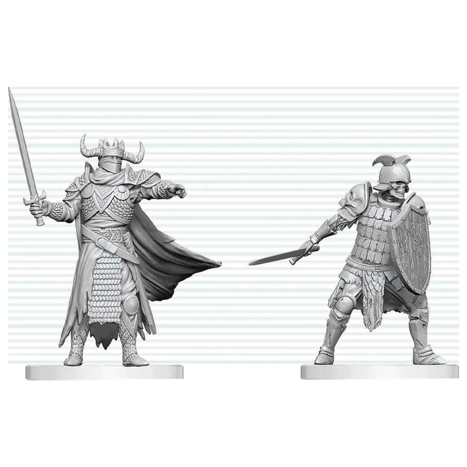 Dungeons & Dragons Nolzur's Marvelous Miniatures Neobojena minijatura Vitez Smrti i Aspirant za Viteza Smrti 14 cm fotografija proizvoda