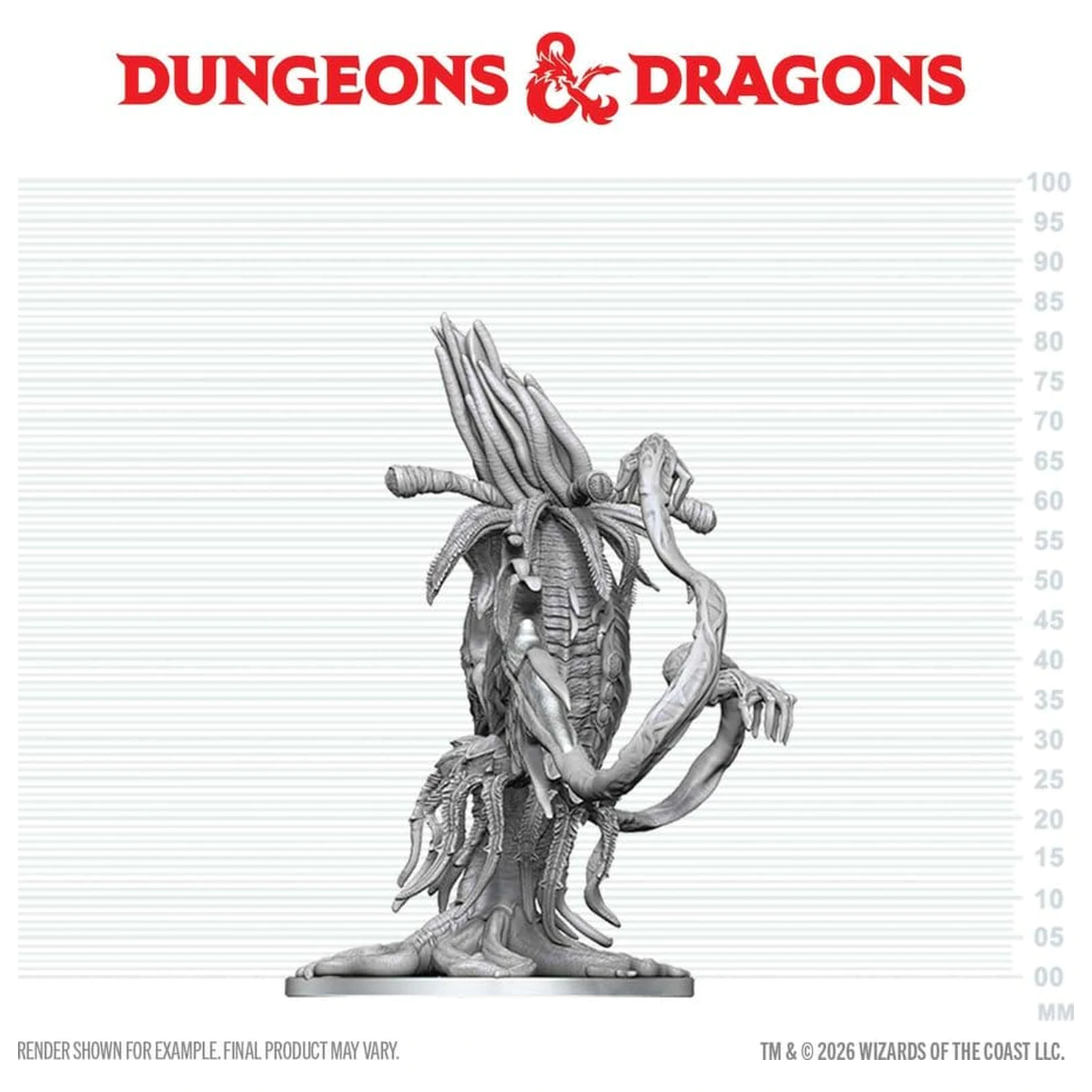 Dungeons & Dragons Nolzur's Marvelous Miniatures Neobojena minijatura Elder Thing 20 cm fotografija proizvoda