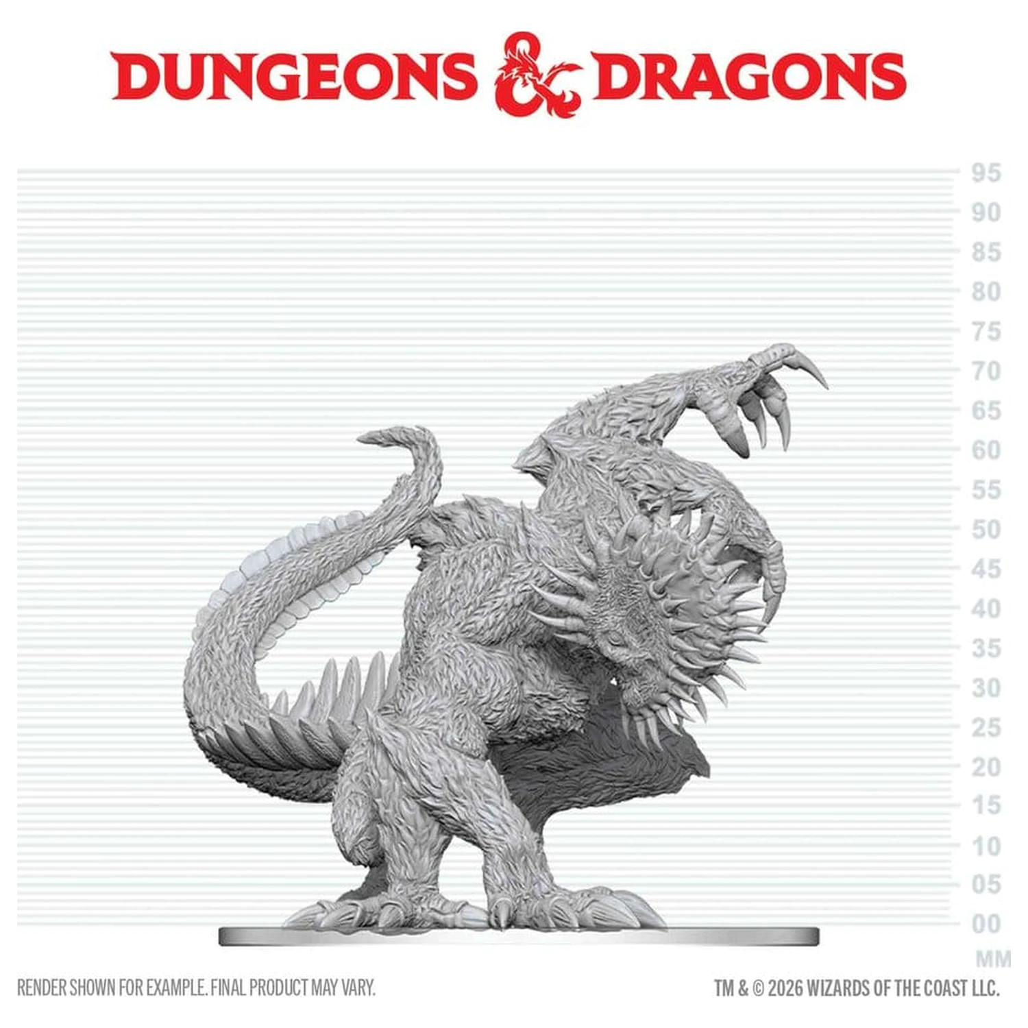 Dungeons & Dragons Nolzur's Marvelous Miniatures Neobojena minijatura Gug 20 cm fotografija proizvoda