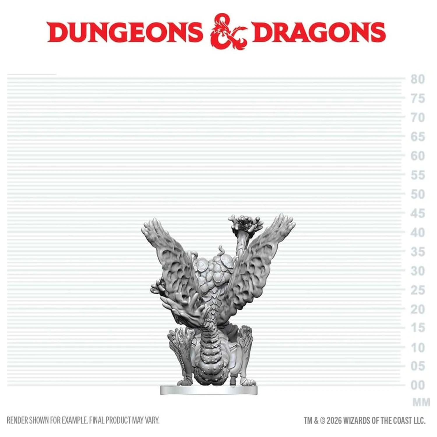 Dungeons & Dragons Nolzur's Marvelous Miniatures Neobojena minijatura Mi-Go 14 cm fotografija proizvoda