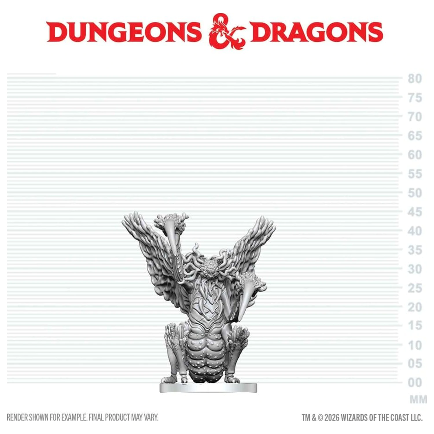 Dungeons & Dragons Nolzur's Marvelous Miniatures Neobojena minijatura Mi-Go 14 cm fotografija proizvoda