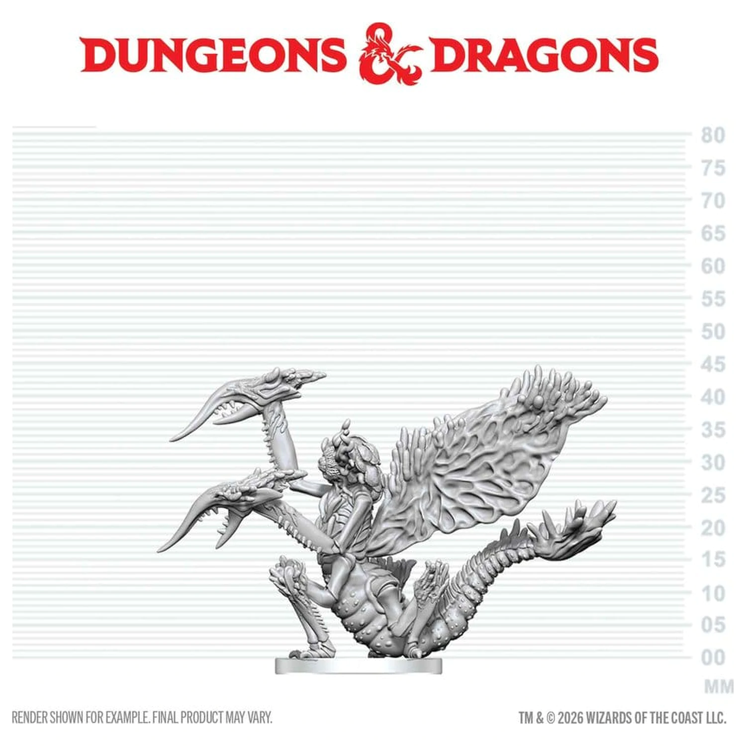 Dungeons & Dragons Nolzur's Marvelous Miniatures Neobojena minijatura Mi-Go 14 cm fotografija proizvoda