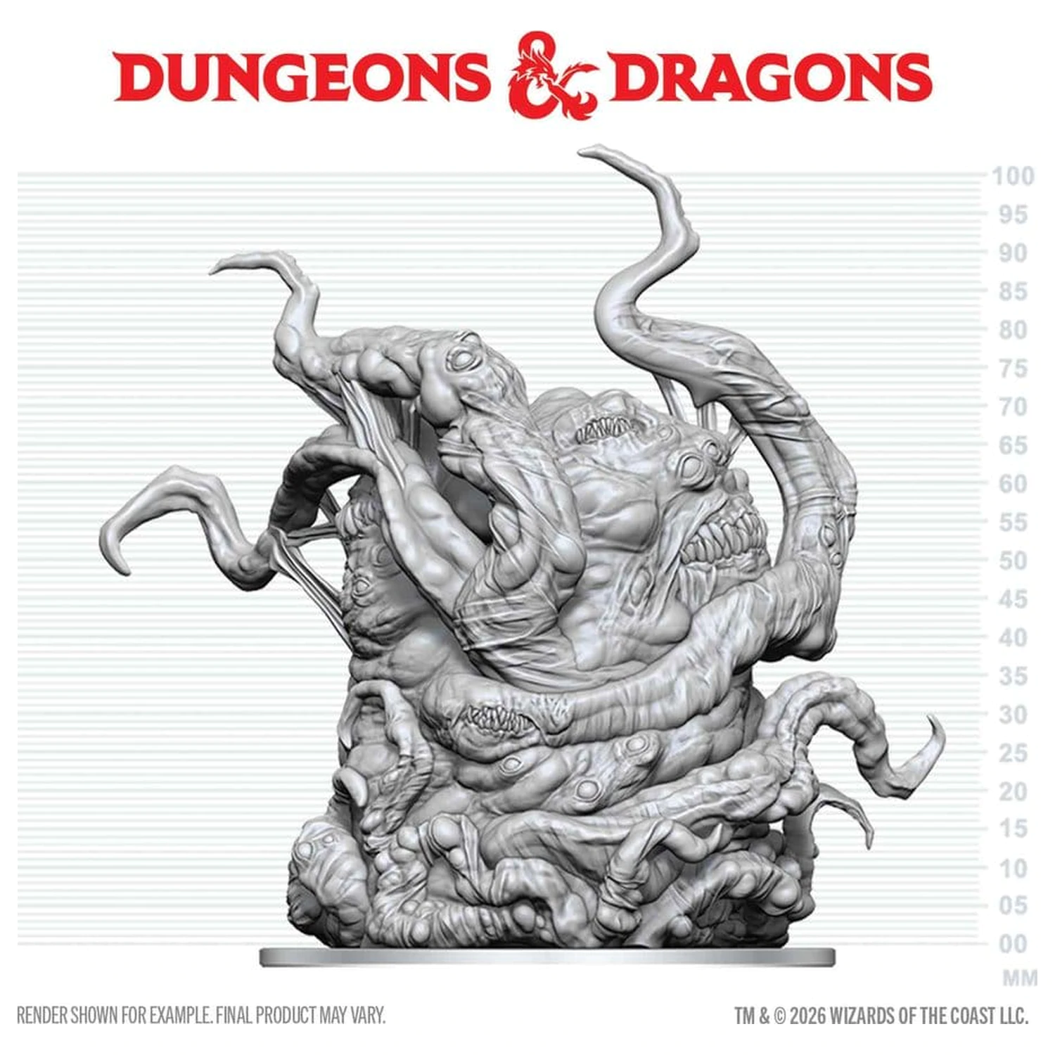 Dungeons & Dragons Nolzur's Marvelous Miniatures Neobojena minijatura Shoggoth 20 cm fotografija proizvoda