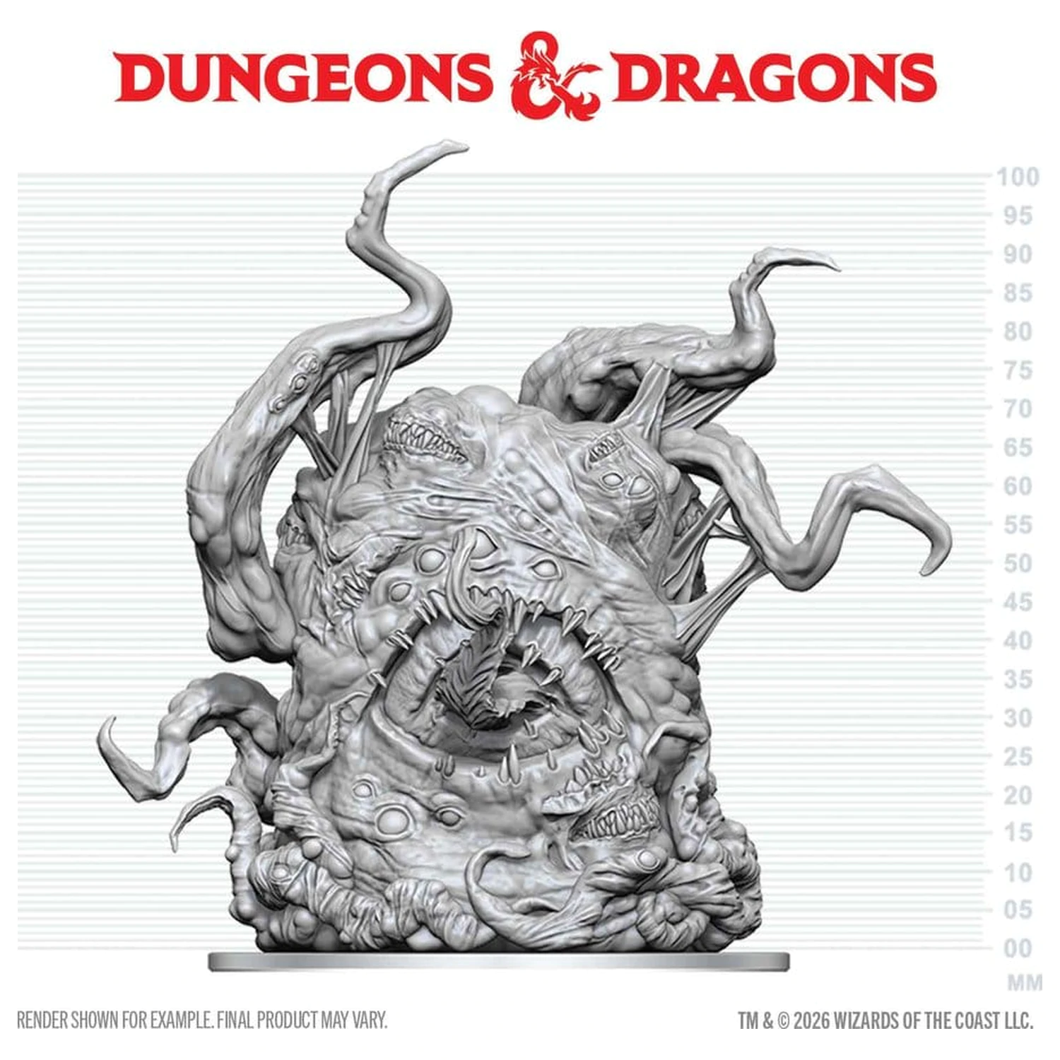 Dungeons & Dragons Nolzur's Marvelous Miniatures Neobojena minijatura Shoggoth 20 cm fotografija proizvoda