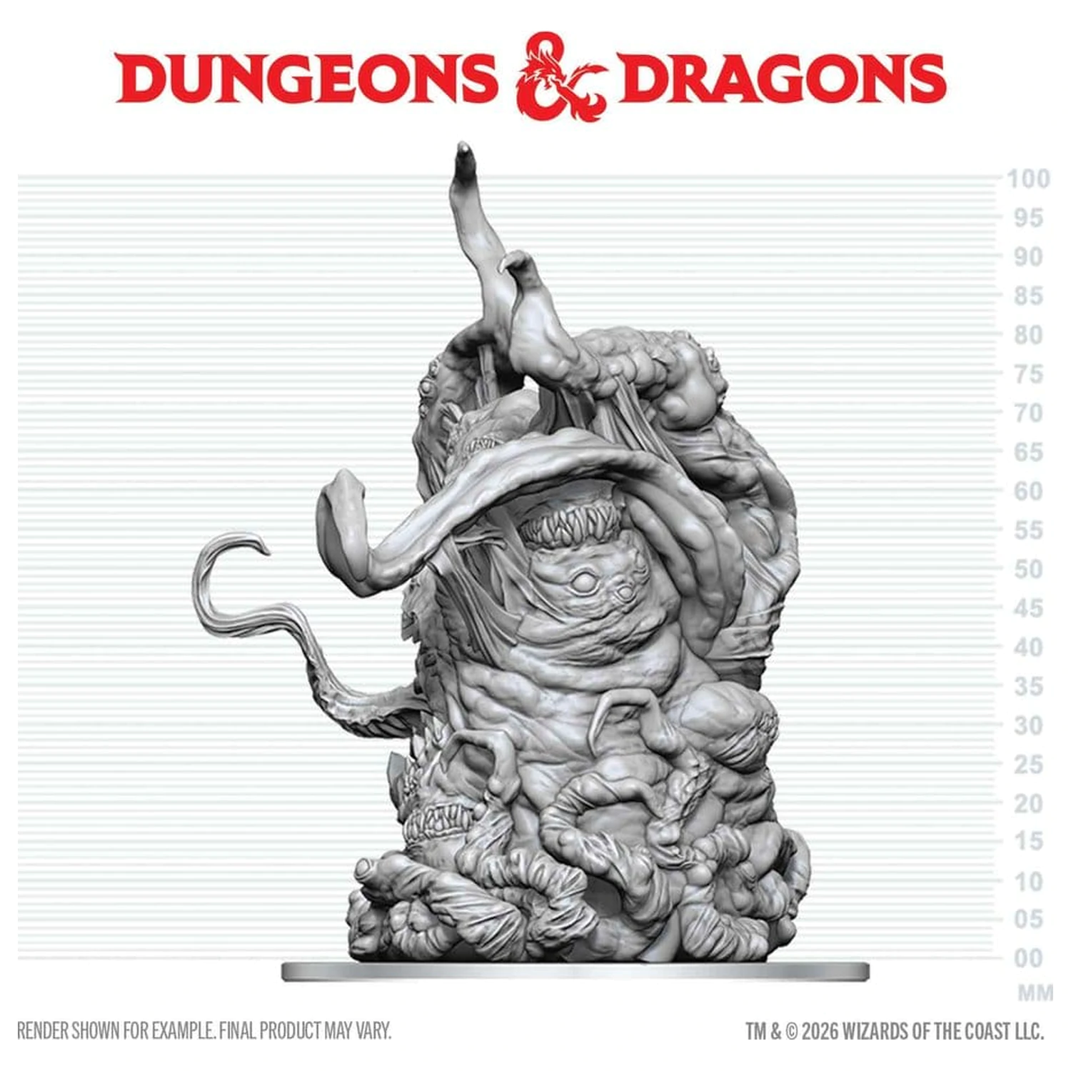 Dungeons & Dragons Nolzur's Marvelous Miniatures Neobojena minijatura Shoggoth 20 cm fotografija proizvoda