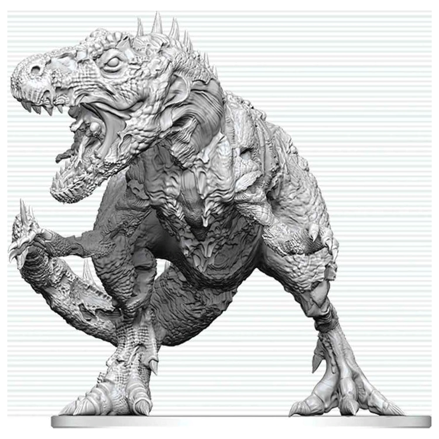 Dungeons & Dragons Nolzur's Marvelous Miniatures Neobojena minijatura Tiranosaurus zombi 20 cm fotografija proizvoda