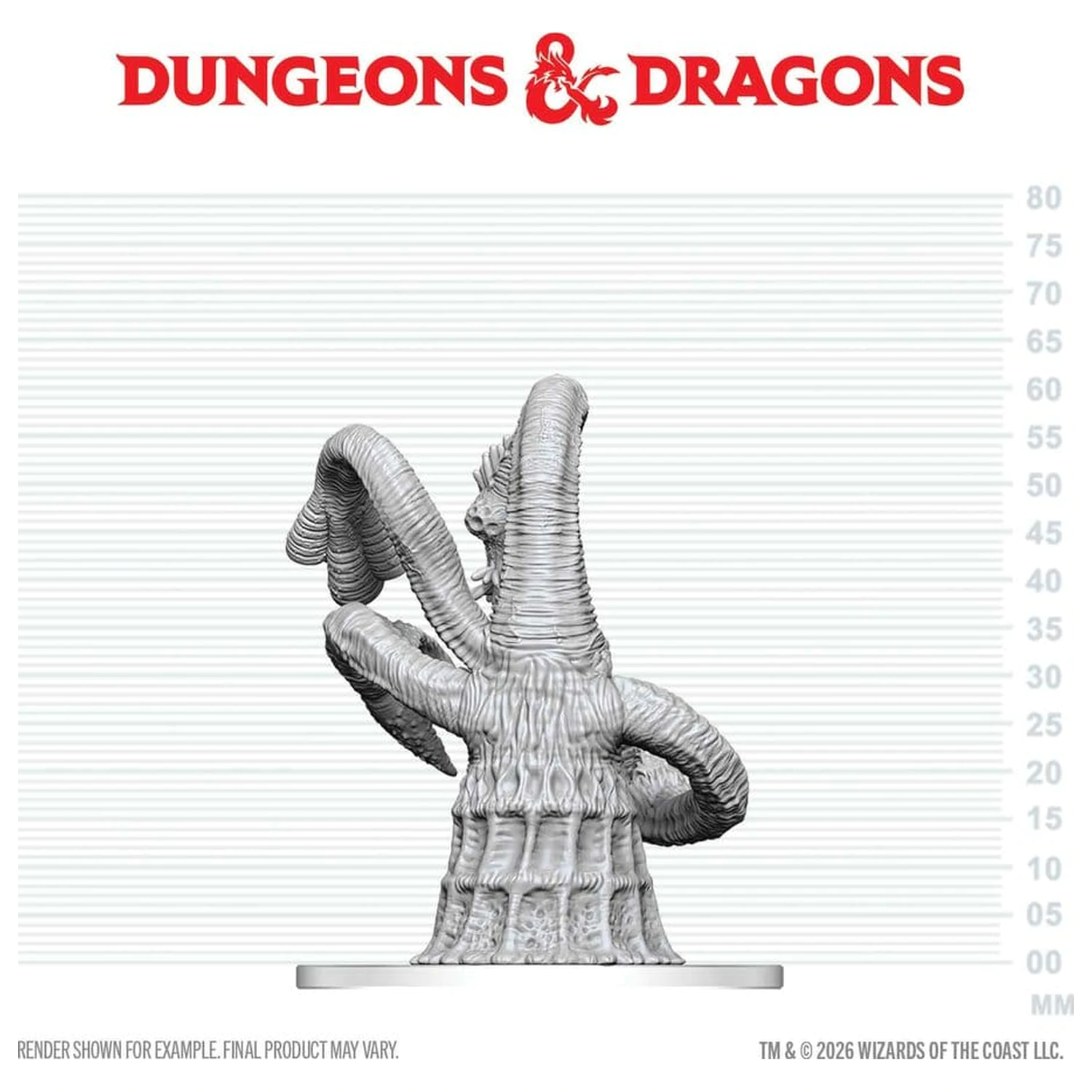 Dungeons & Dragons Nolzur's Marvelous Miniatures Neobojena minijatura Yithian 14 cm fotografija proizvoda
