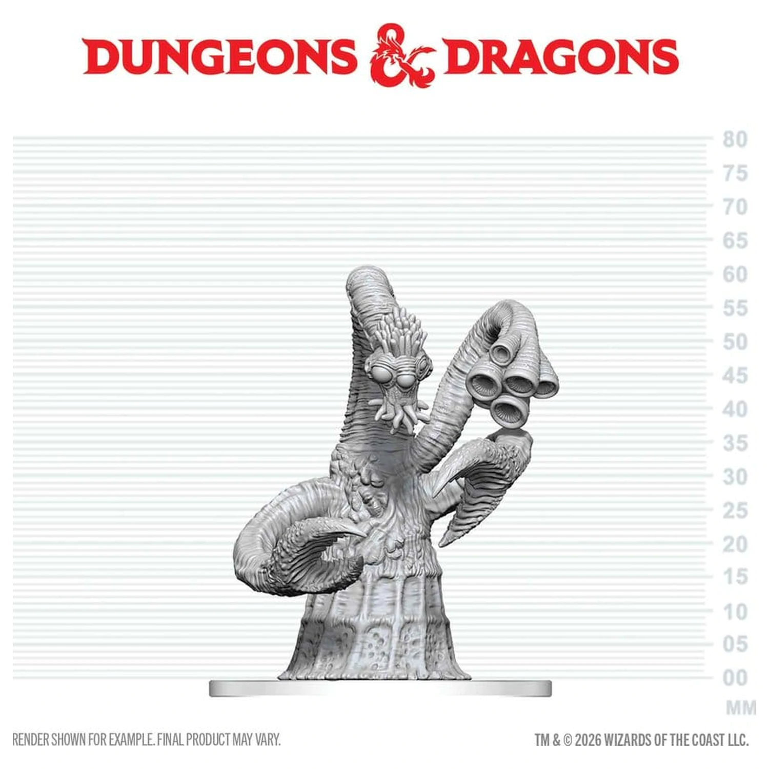 Dungeons & Dragons Nolzur's Marvelous Miniatures Neobojena minijatura Yithian 14 cm fotografija proizvoda