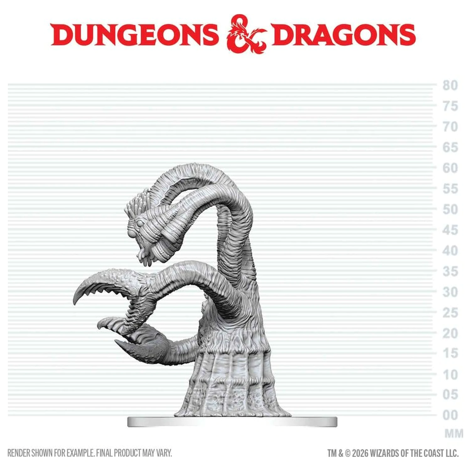 Dungeons & Dragons Nolzur's Marvelous Miniatures Neobojena minijatura Yithian 14 cm fotografija proizvoda