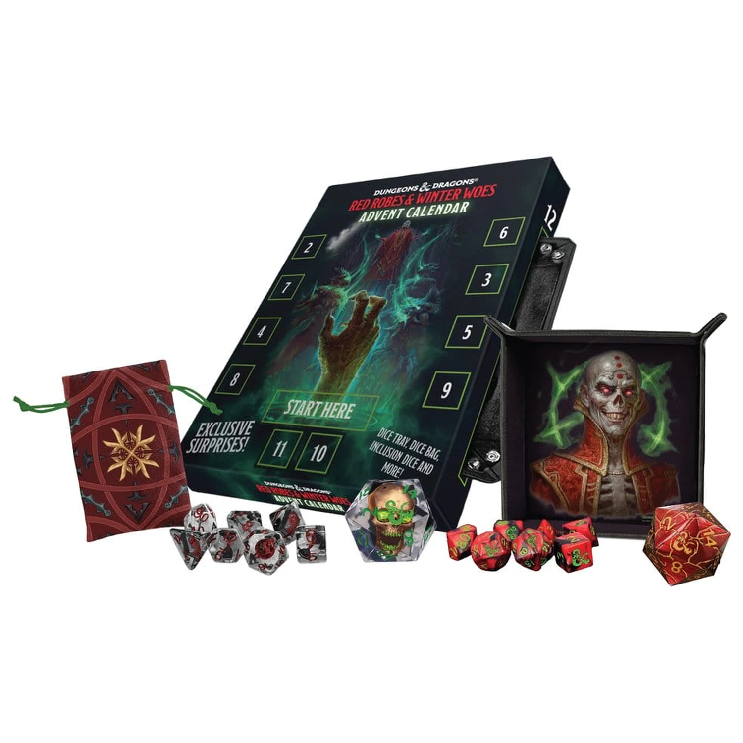 Dungeons & Dragons Advent Calendar Red Robes & Winter Woes adventski kalendar fotografija proizvoda