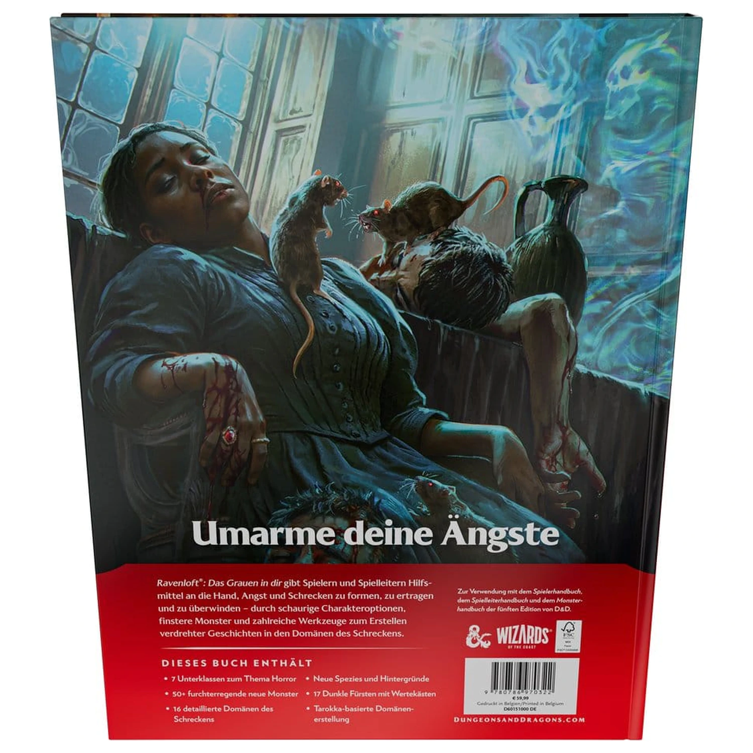 Dungeons & Dragons RPG Ravenloft: Das Grauen in Dir Book *Njemačka Verzija* fotografija proizvoda