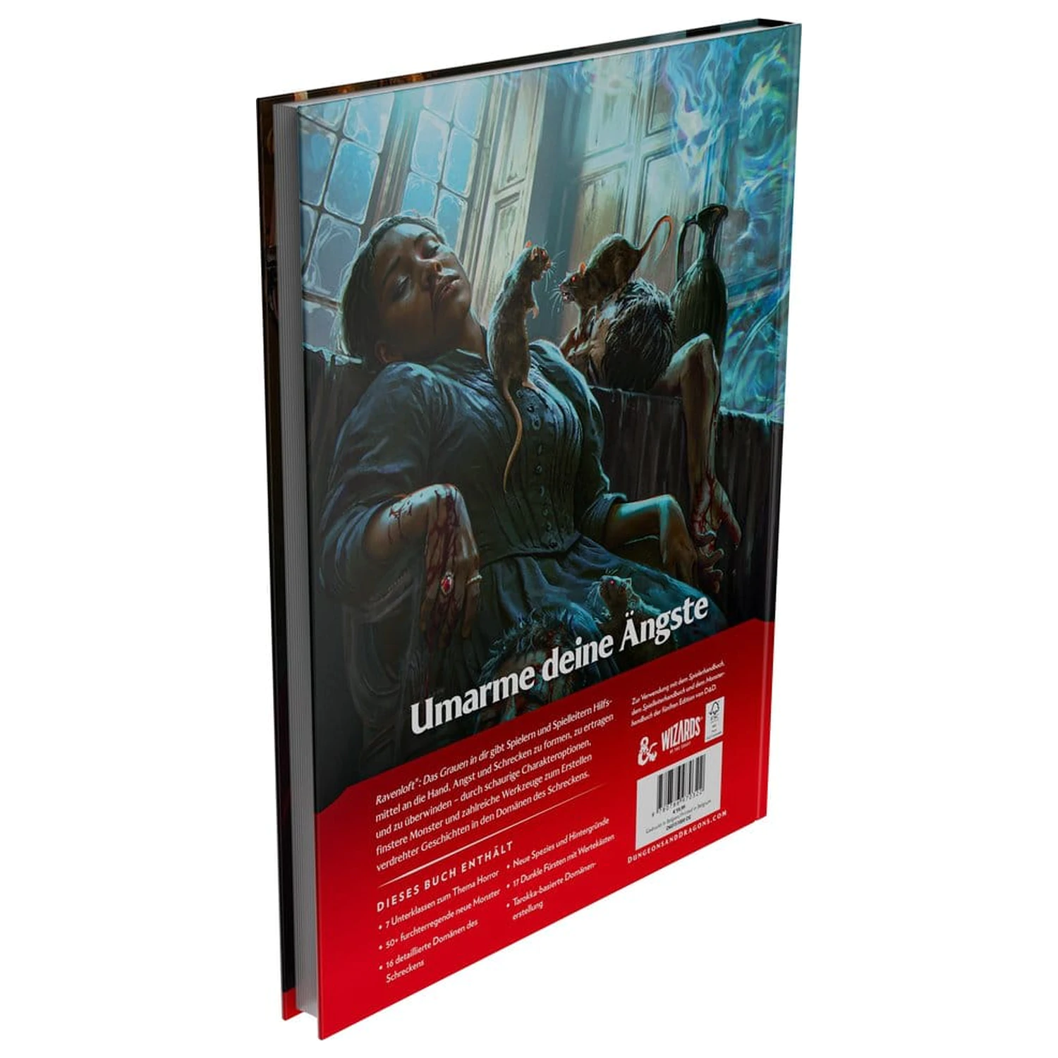 Dungeons & Dragons RPG Ravenloft: Das Grauen in Dir Book *Njemačka Verzija* fotografija proizvoda