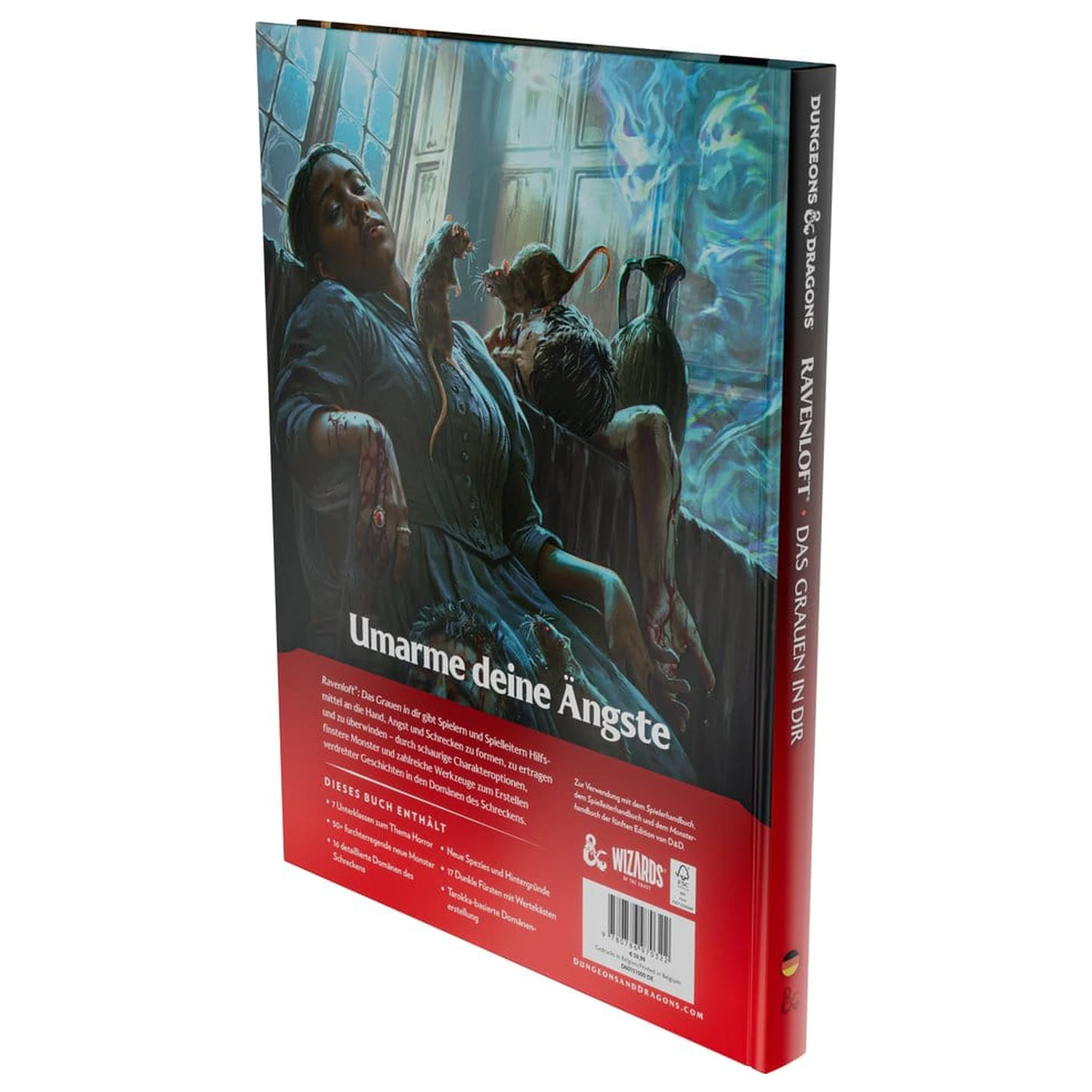 Dungeons & Dragons RPG Ravenloft: Das Grauen in Dir Book *Njemačka Verzija* fotografija proizvoda