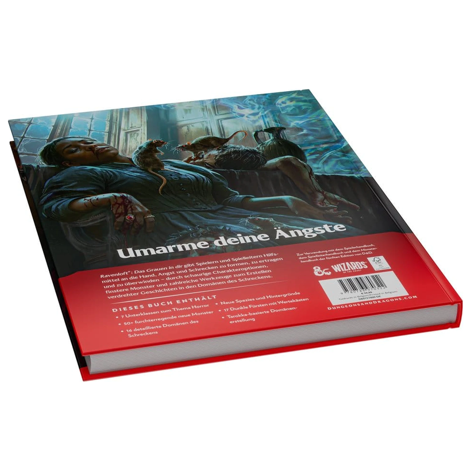 Dungeons & Dragons RPG Ravenloft: Das Grauen in Dir Book *Njemačka Verzija* fotografija proizvoda