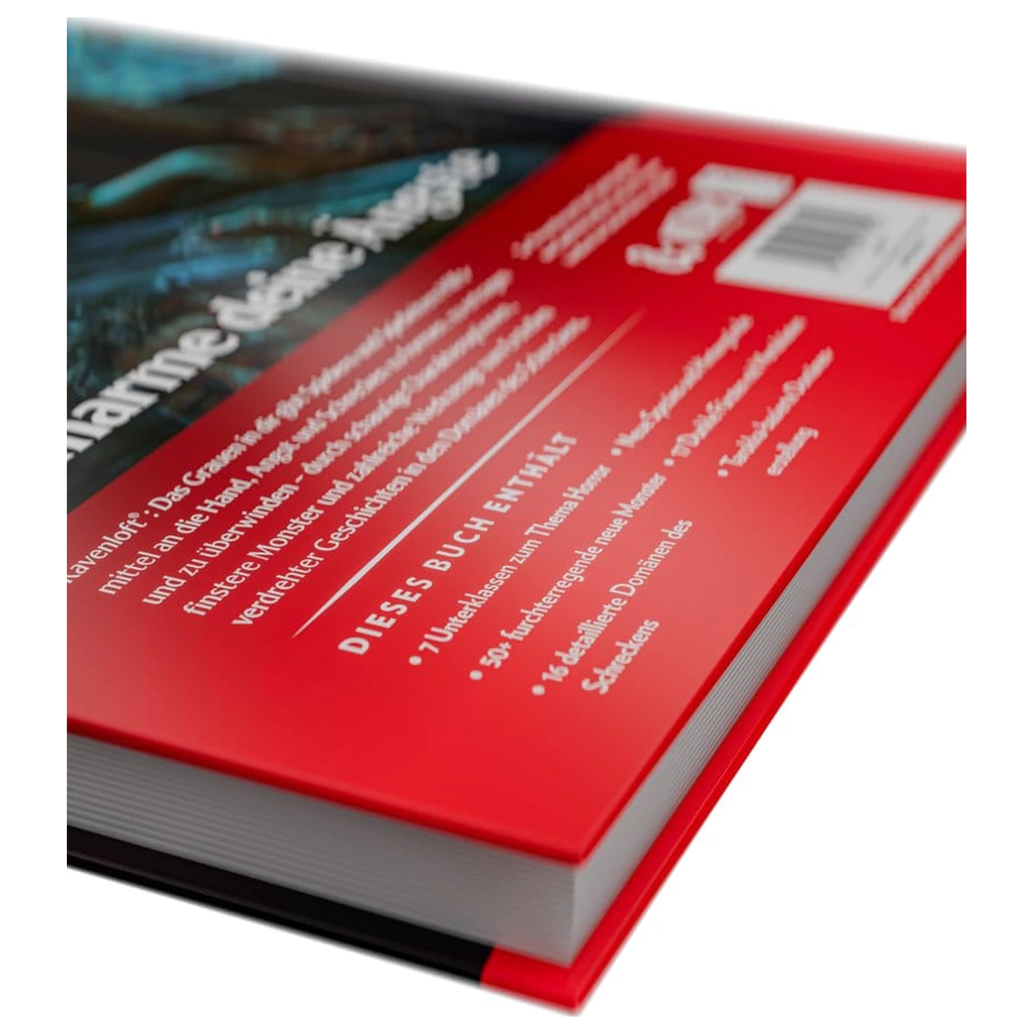 Dungeons & Dragons RPG Ravenloft: Das Grauen in Dir Book *Njemačka Verzija* fotografija proizvoda