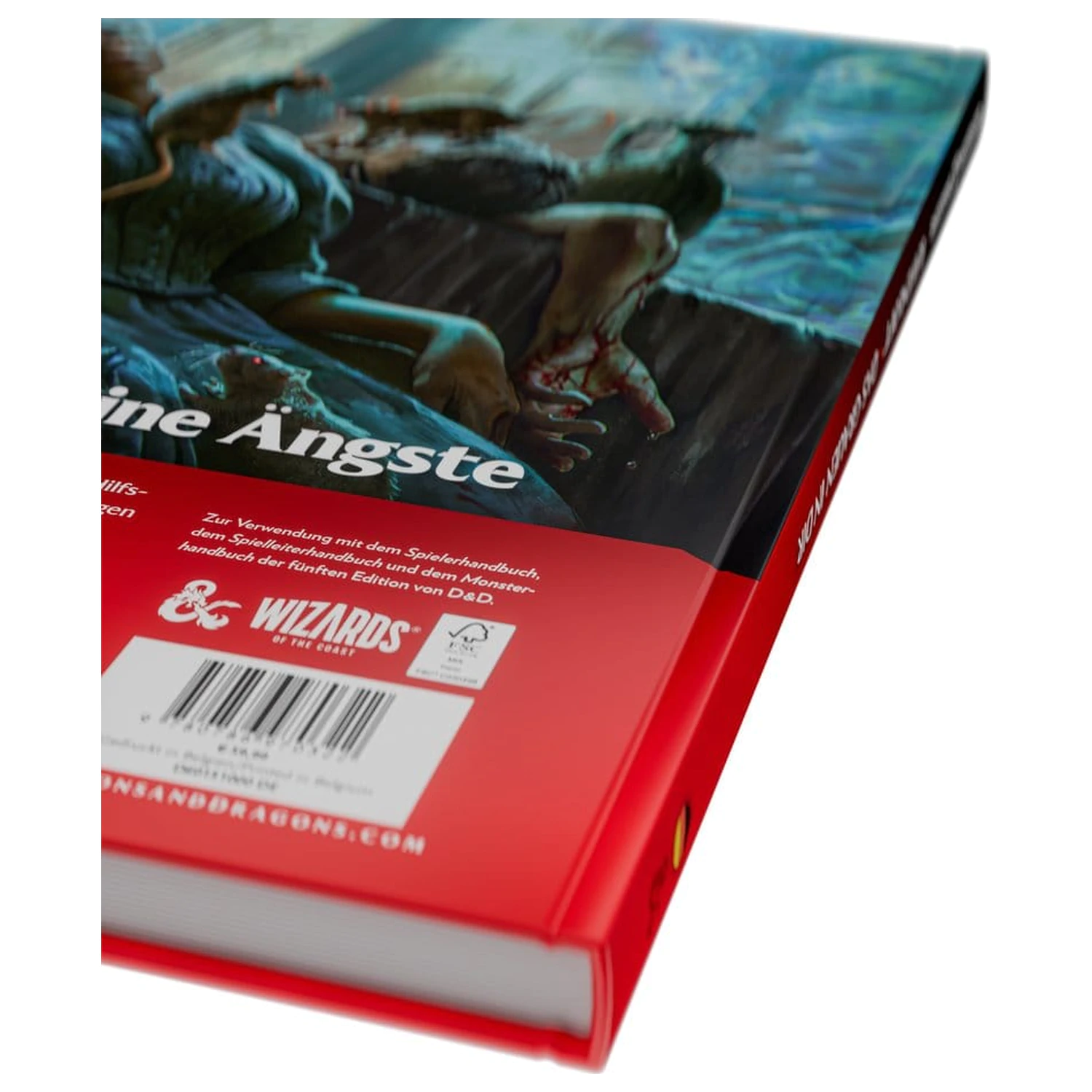 Dungeons & Dragons RPG Ravenloft: Das Grauen in Dir Book *Njemačka Verzija* fotografija proizvoda