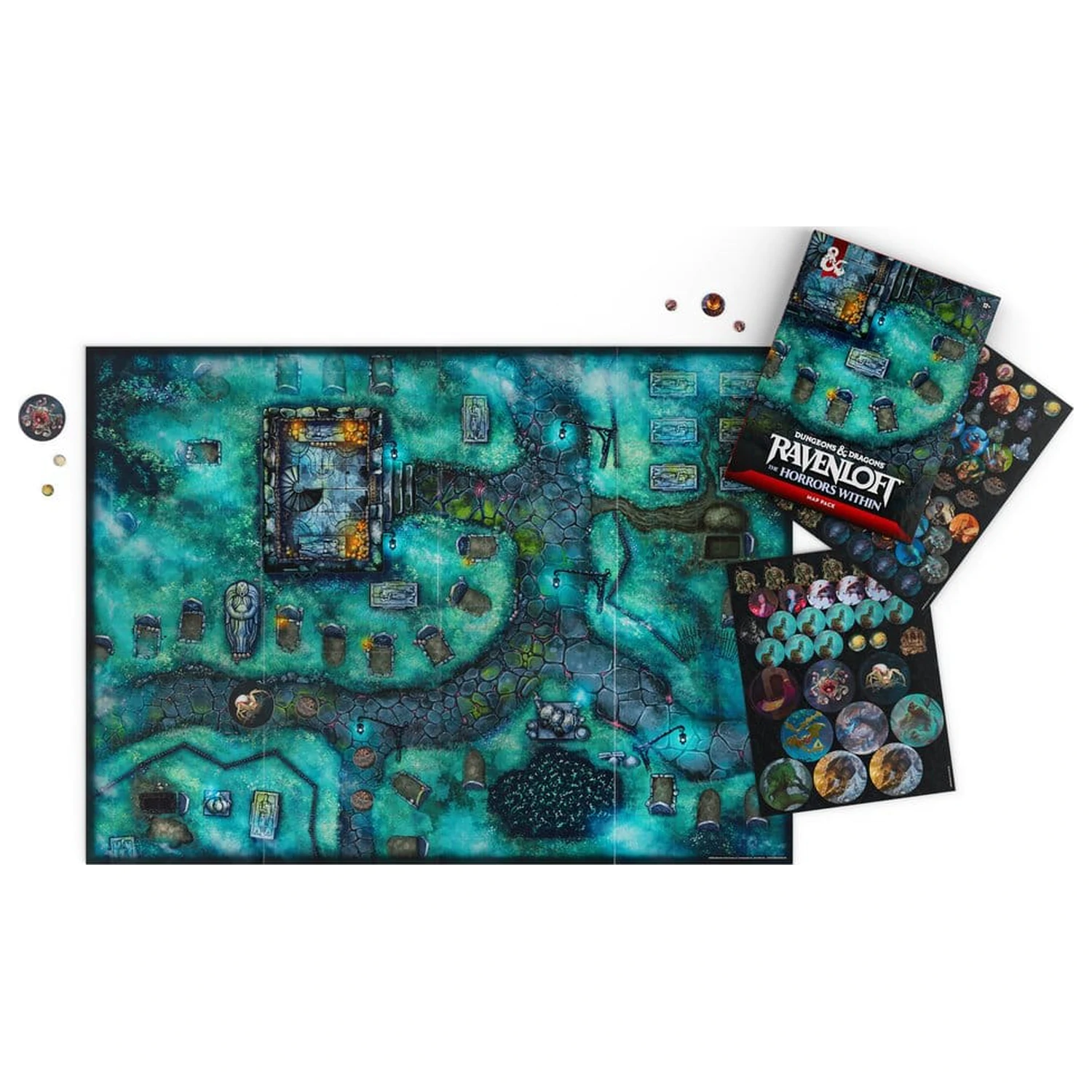 Dungeons & Dragons RPG Ravenloft: The Horrors Within Map Pack *Engleska verzija* fotografija proizvoda