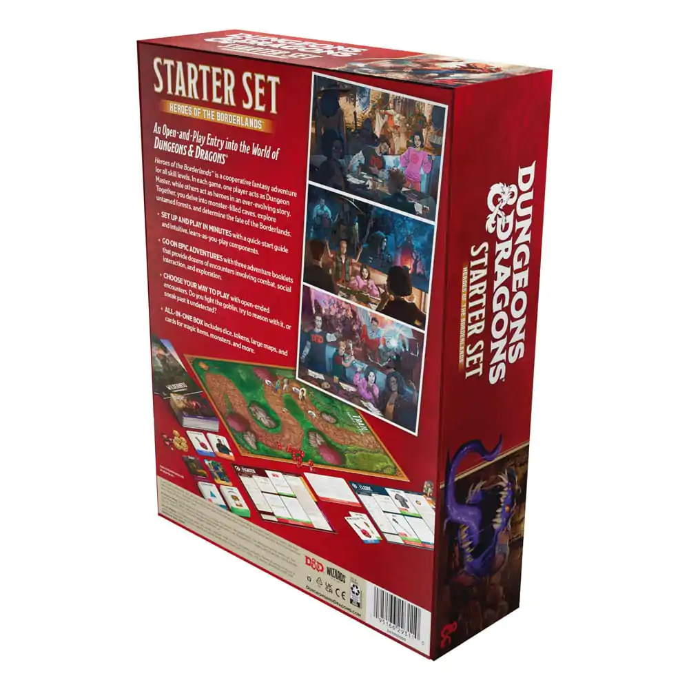 Dungeons & Dragons RPG početni set: Heroes of the Borderlands english fotografija proizvoda