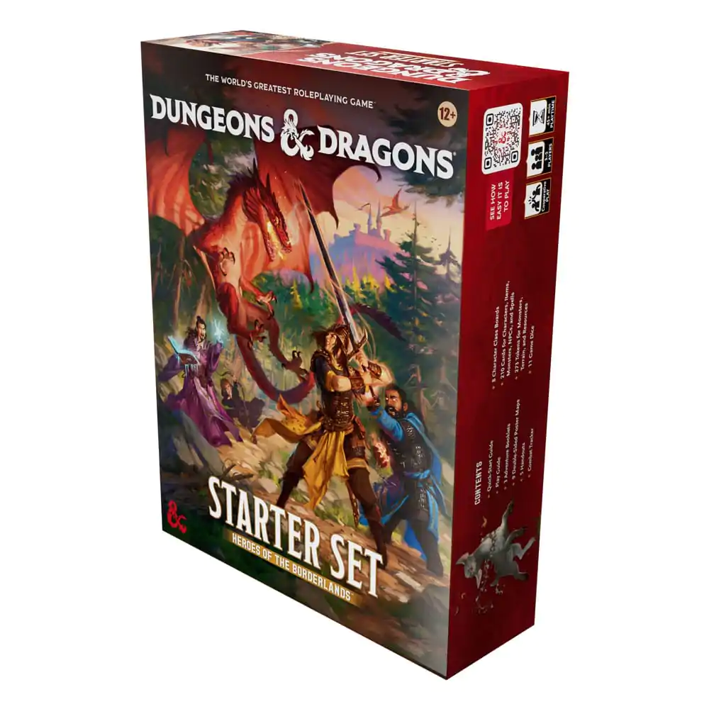 Dungeons & Dragons RPG početni set: Heroes of the Borderlands english fotografija proizvoda