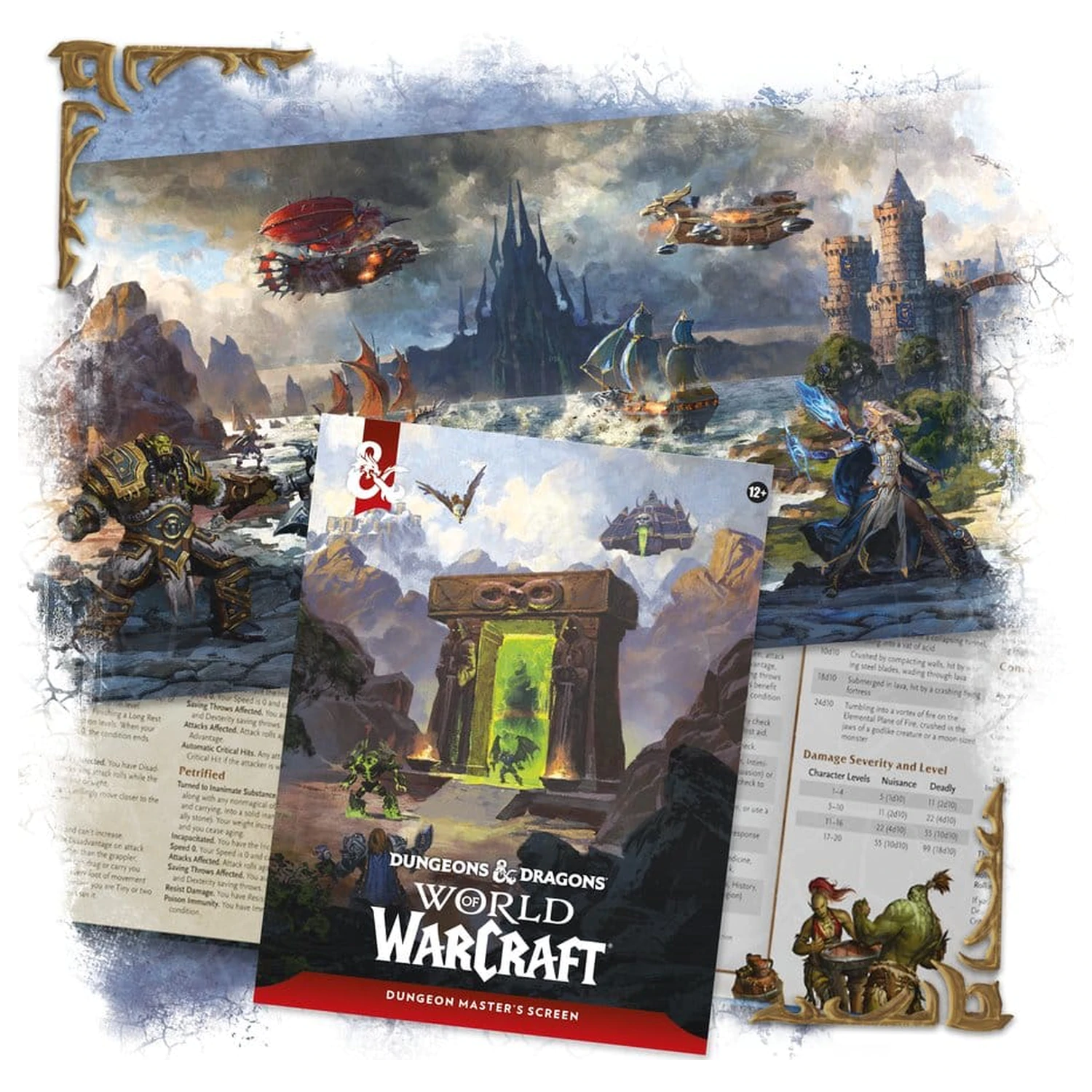 Dungeons & Dragons RPG World of Warcraft Dungeon Master's Zaslon *Engleska verzija* fotografija proizvoda
