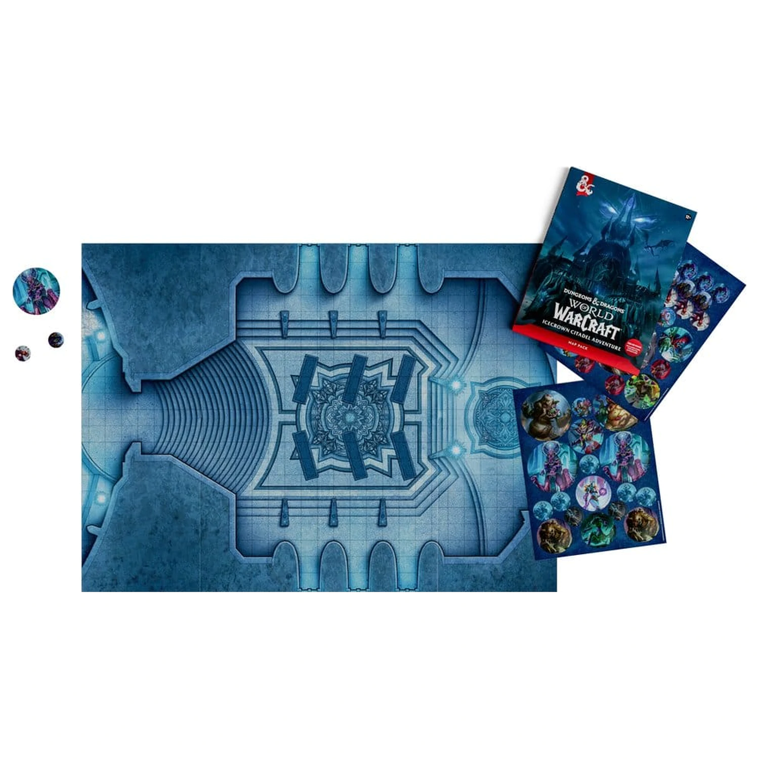 Dungeons & Dragons RPG World of Warcraft: Icecrown Citadel Avanturistički paket mapa *English Version* fotografija proizvoda