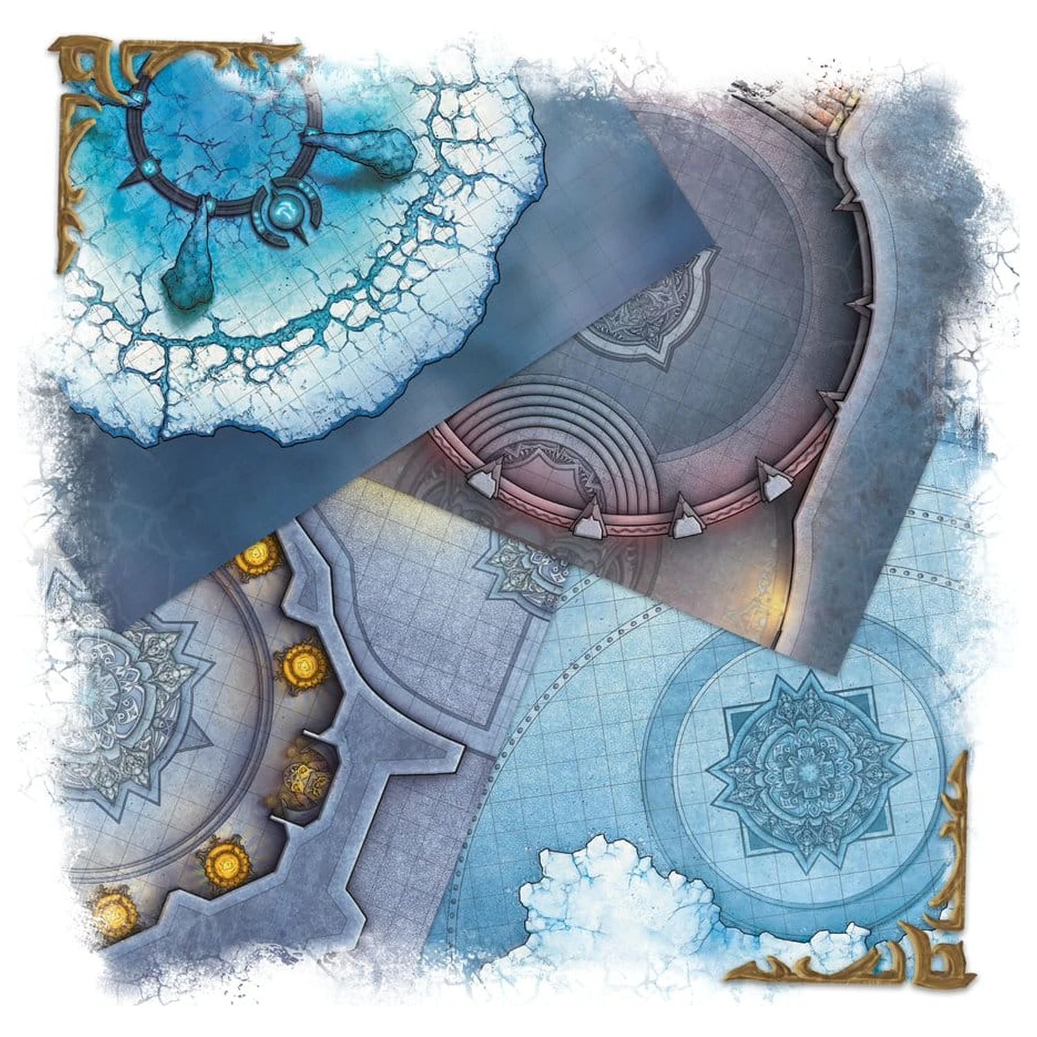 Dungeons & Dragons RPG World of Warcraft: Icecrown Citadel Avanturistički paket mapa *English Version* fotografija proizvoda