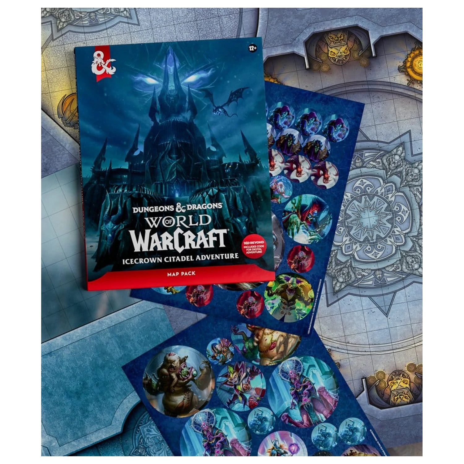 Dungeons & Dragons RPG World of Warcraft: Icecrown Citadel Avanturistički paket mapa *English Version* fotografija proizvoda