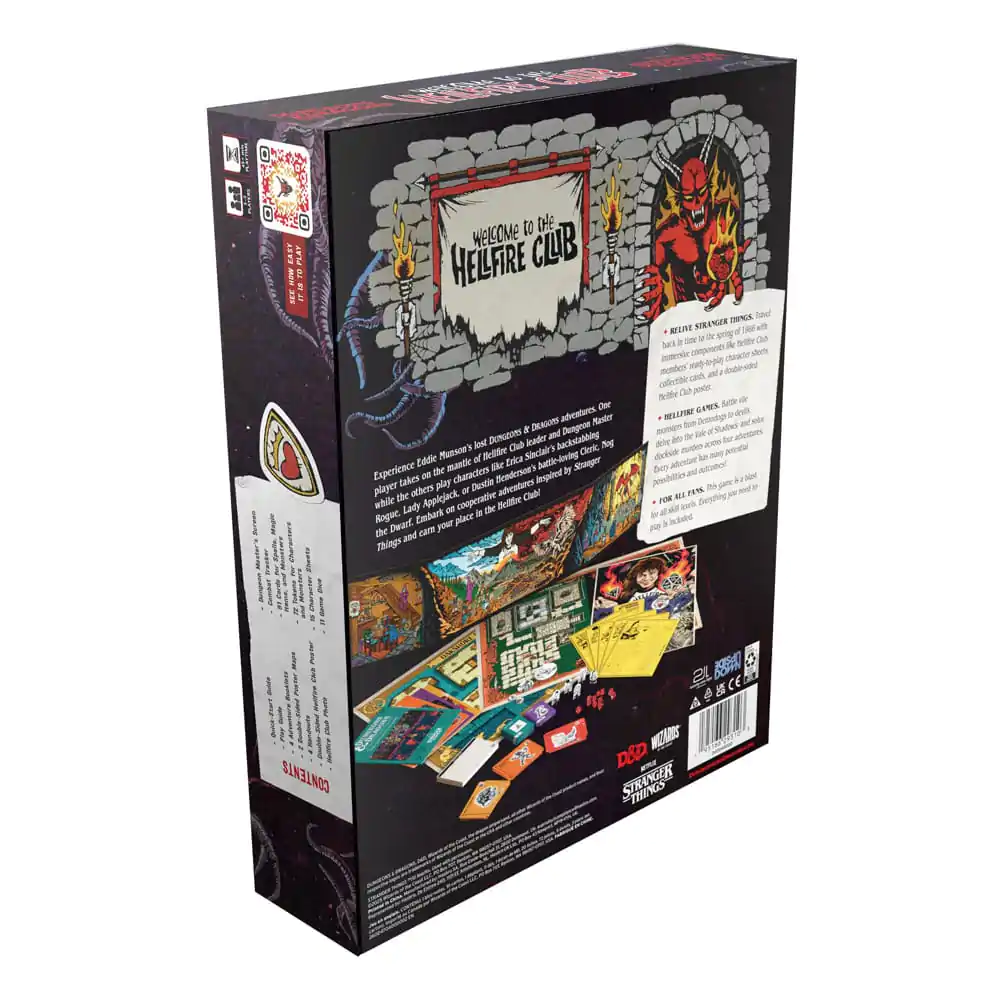 Dungeons & Dragons Društvena igra Stranger Things: Welcome to the Hellfire Club english fotografija proizvoda