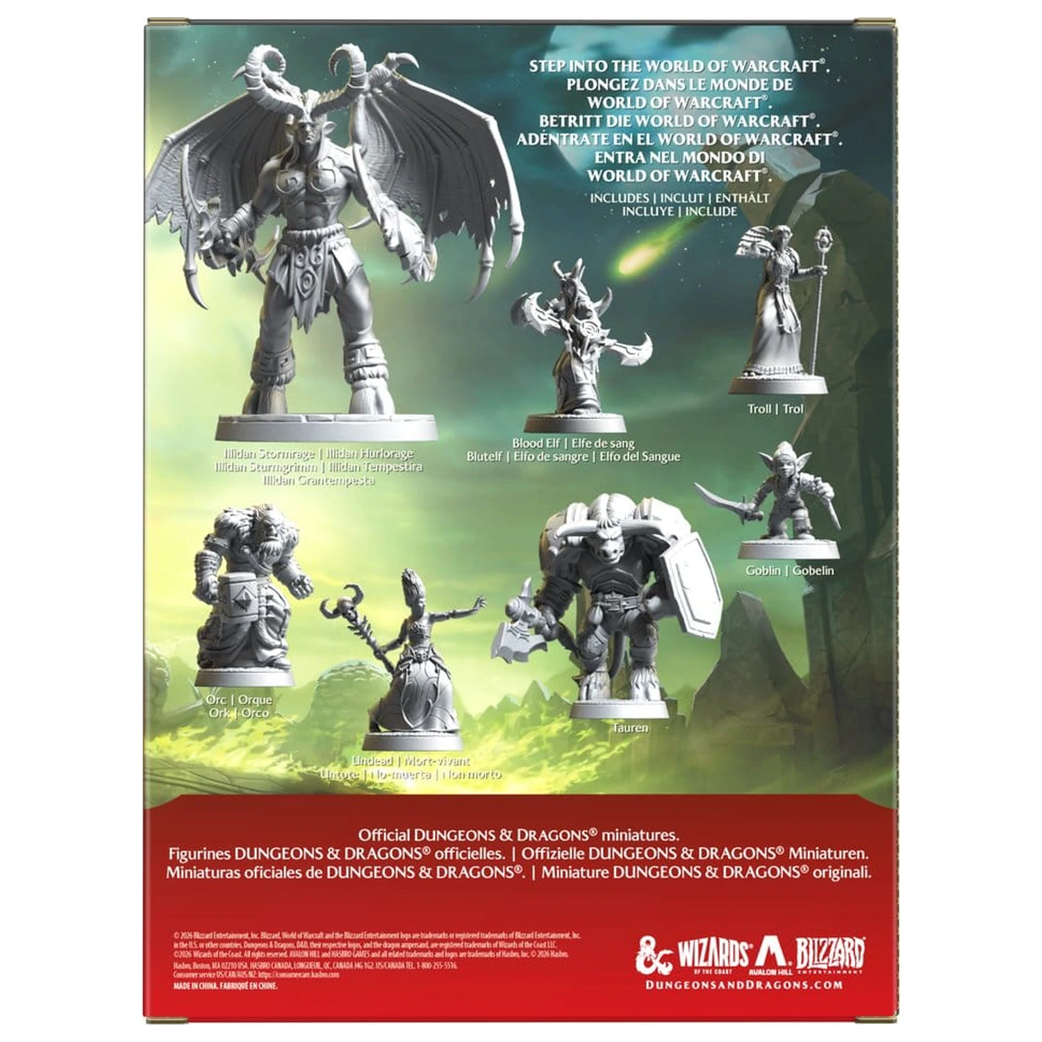 Dungeons & Dragons x World of Warcraft Set 1 minijatura fotografija proizvoda