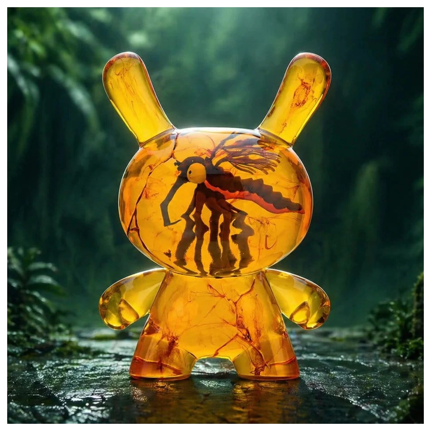 Dunny Art Toy smola figura Amber 20 cm fotografija proizvoda