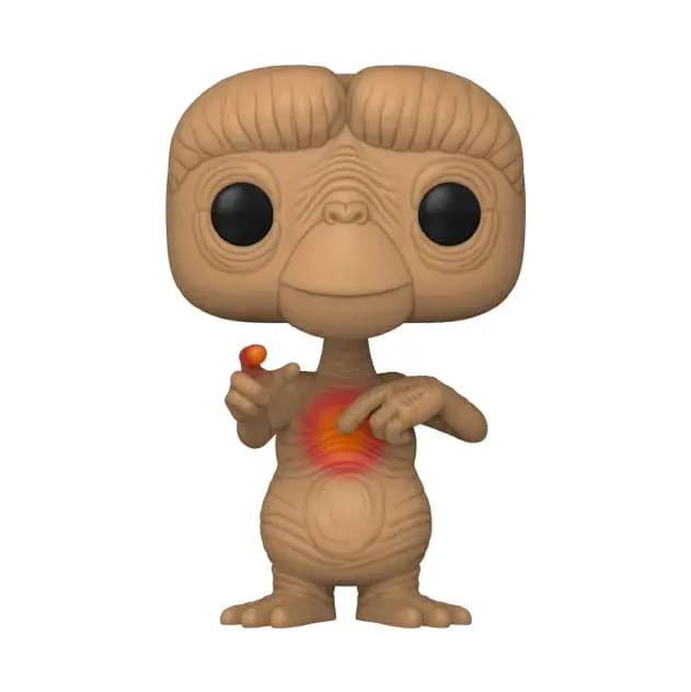 E.T. 40th Anniversary POP! Movies Vinyl Figure E.T. sa srcem (Sjaji u mraku) 9 cm fotografija proizvoda