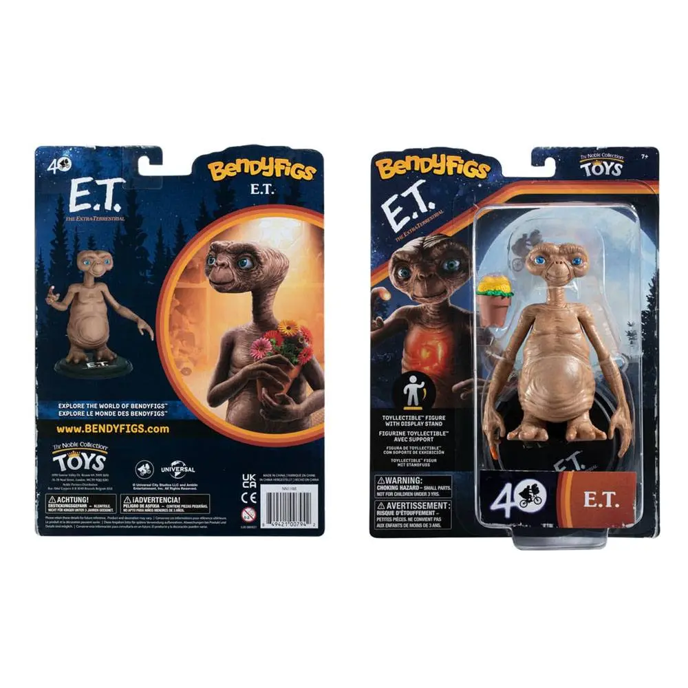E.T. the Extra-Terrestrial Bendyfigs Savitljiva figura E.T. 14 cm fotografija proizvoda