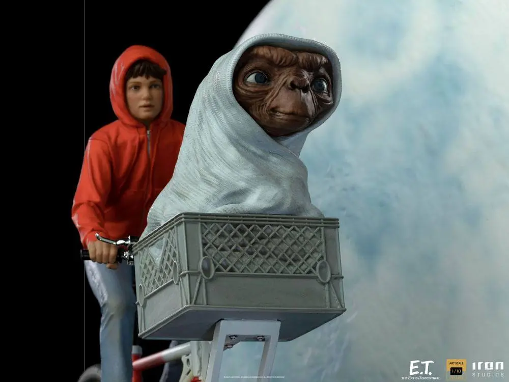 E.T. the Extra-Terrestrial Deluxe Art Scale Kip 1/10 E.T. & Elliot 27 cm fotografija proizvoda