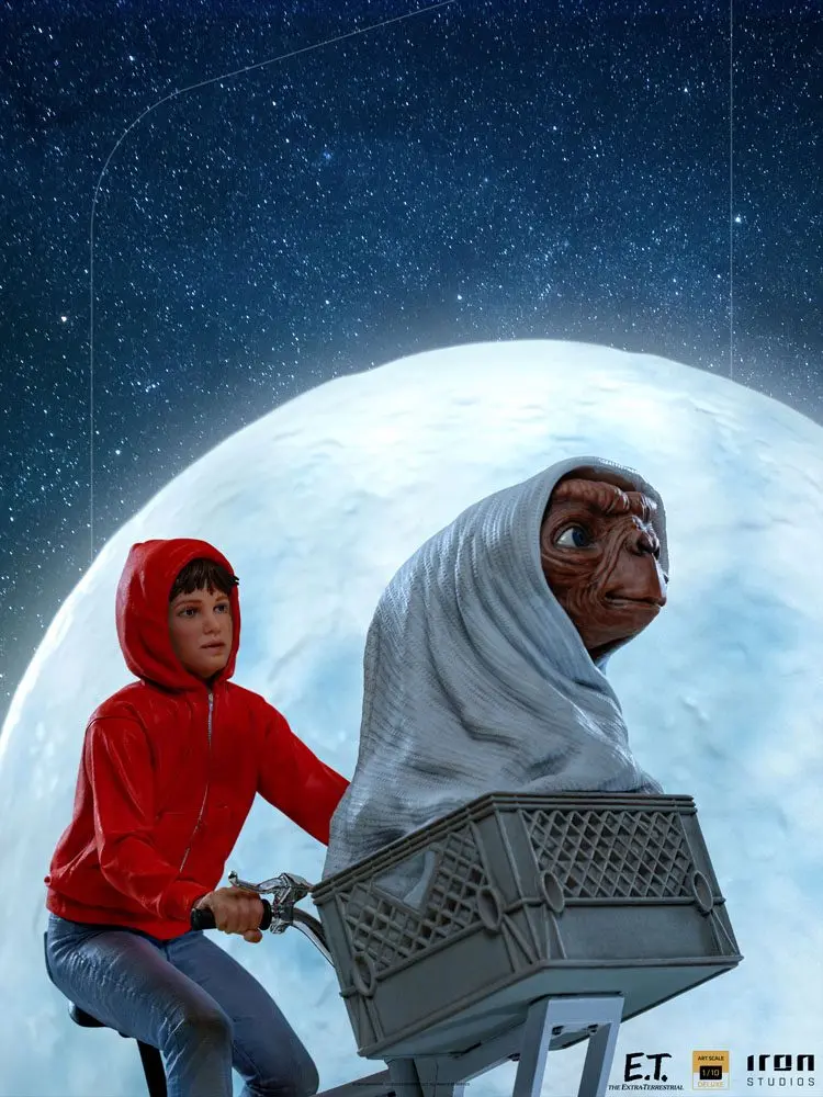 E.T. the Extra-Terrestrial Deluxe Art Scale Kip 1/10 E.T. & Elliot 27 cm fotografija proizvoda