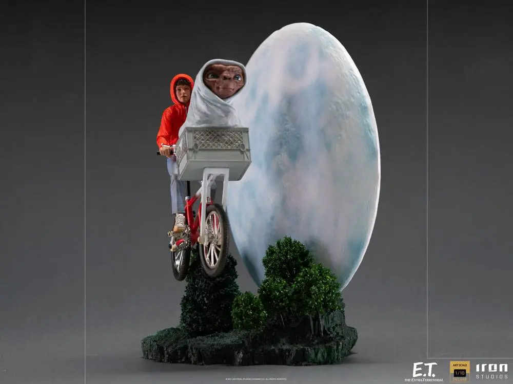 E.T. the Extra-Terrestrial Deluxe Art Scale Kip 1/10 E.T. & Elliot 27 cm fotografija proizvoda