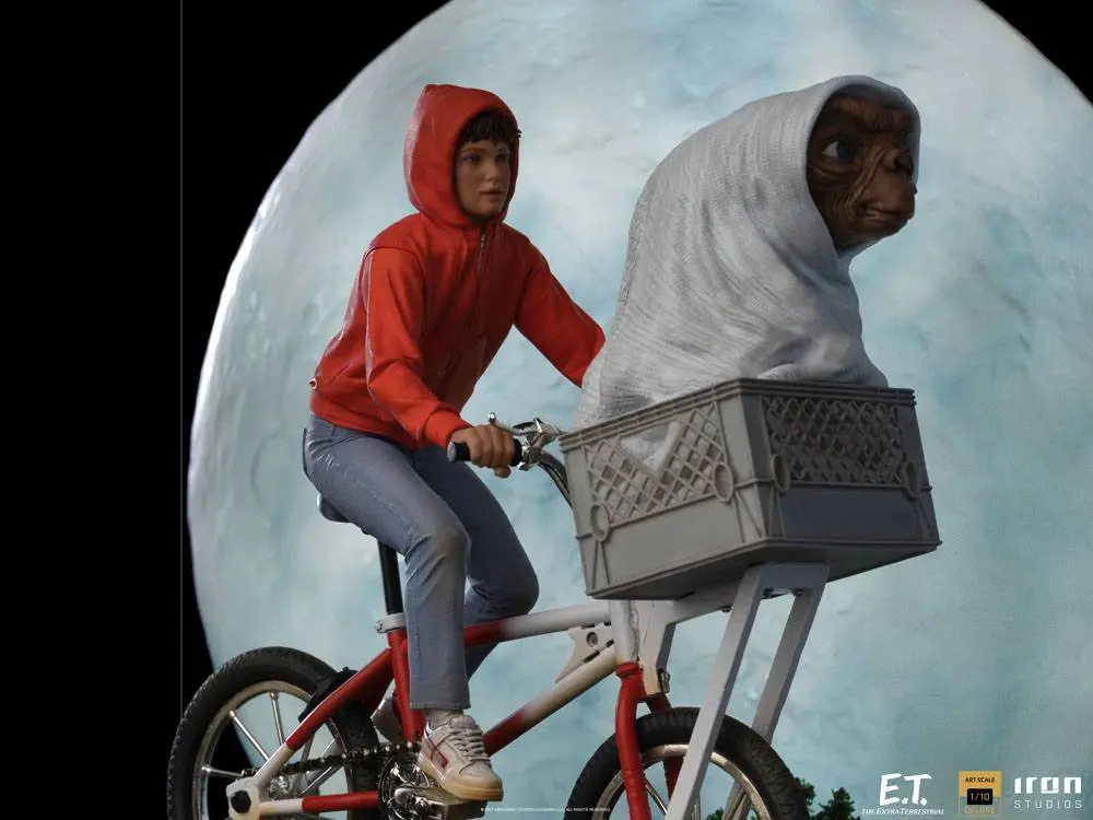 E.T. the Extra-Terrestrial Deluxe Art Scale Kip 1/10 E.T. & Elliot 27 cm fotografija proizvoda